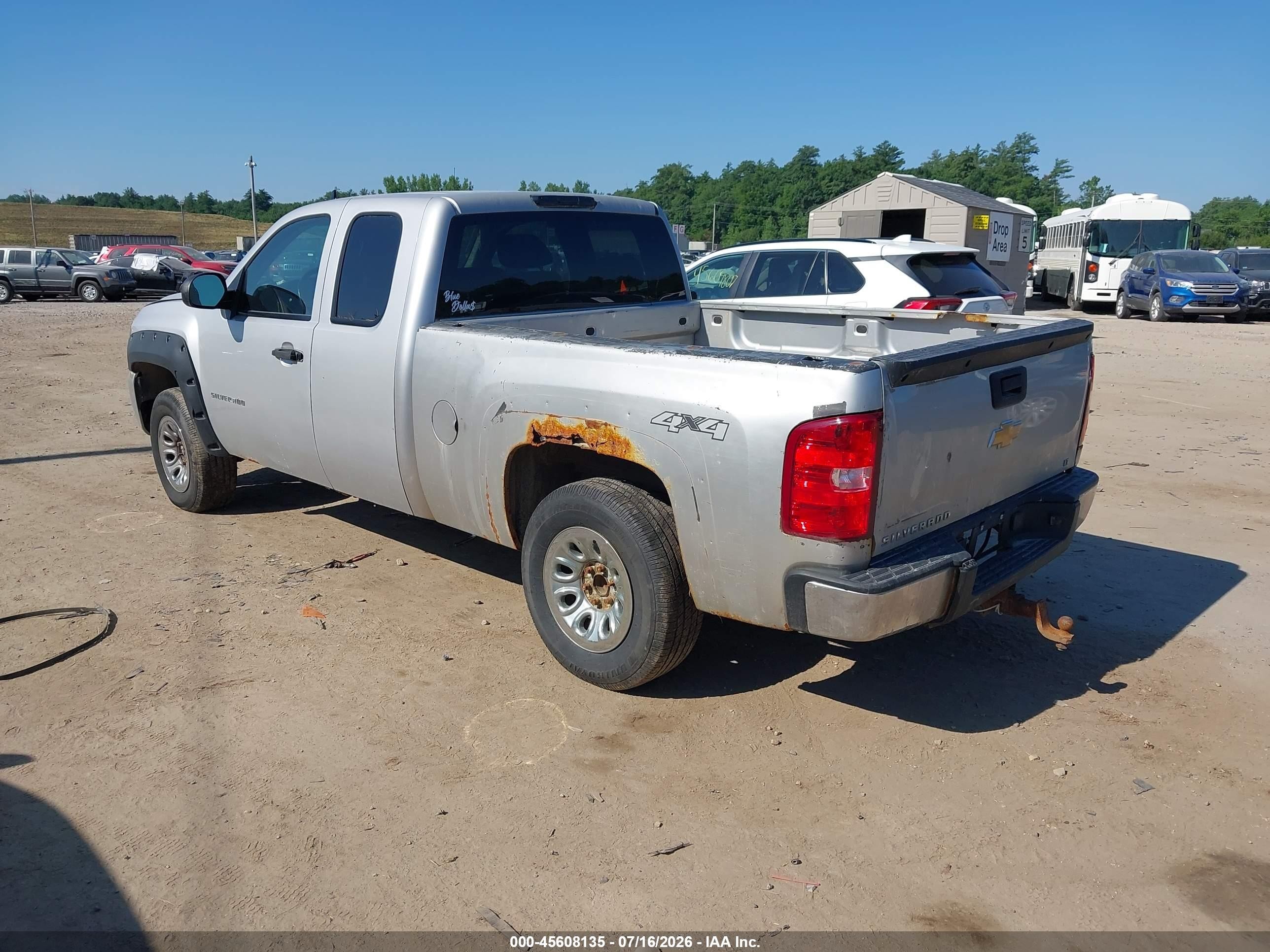 2010 Chevrolet Silverado 1500 Lt Silver vin: 1GCSKSE39AZ162305