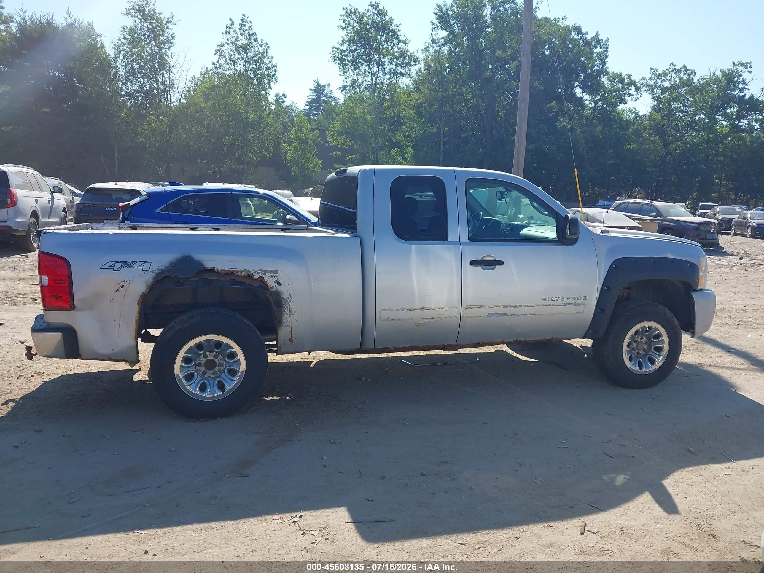 2010 Chevrolet Silverado 1500 Lt Silver vin: 1GCSKSE39AZ162305