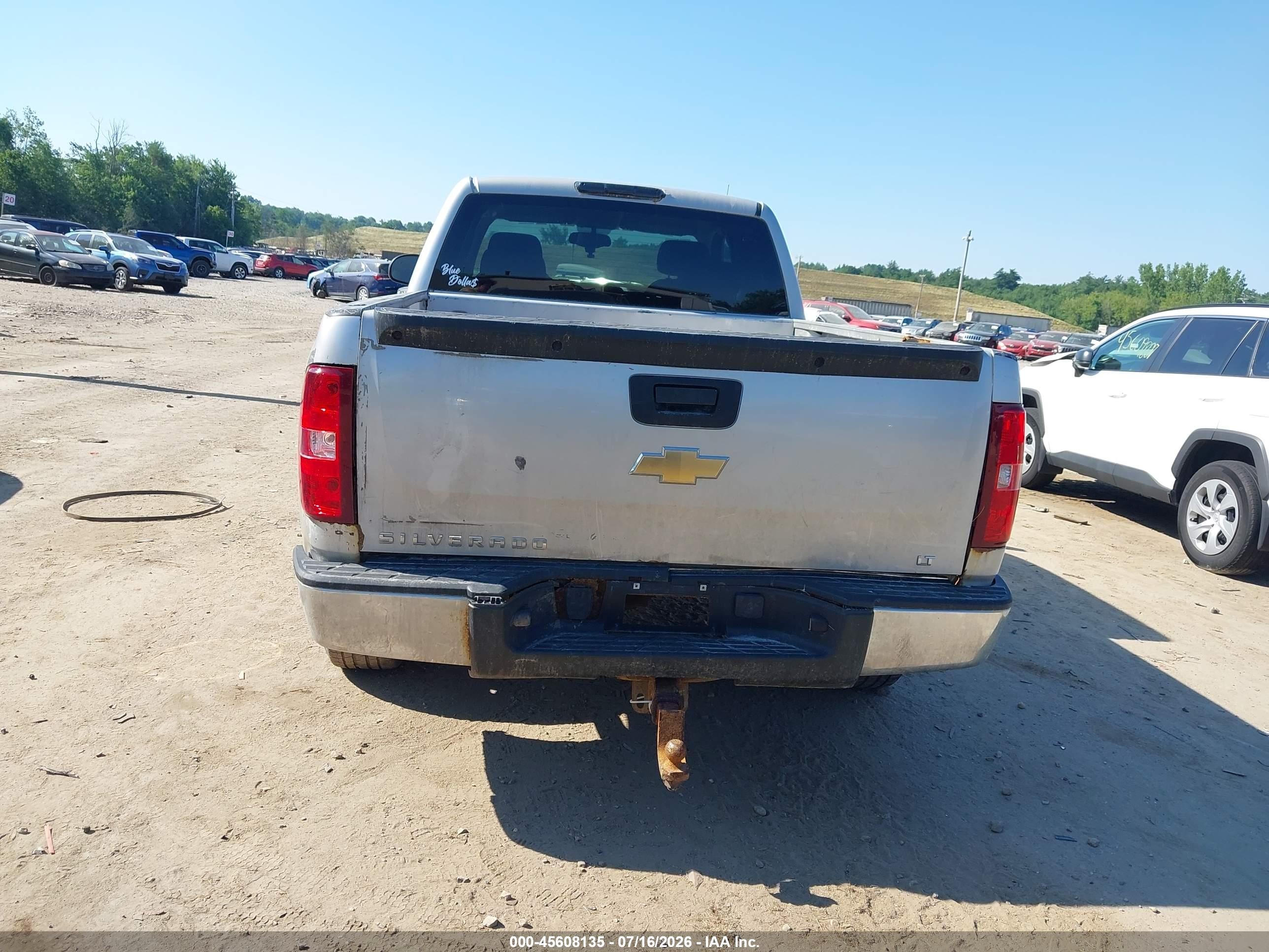 2010 Chevrolet Silverado 1500 Lt Silver vin: 1GCSKSE39AZ162305