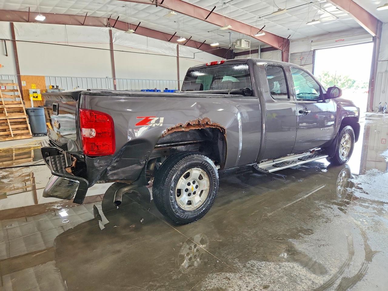 2010 Chevrolet Silverado K1500 Lt Gray vin: 1GCSKSE39AZ208070