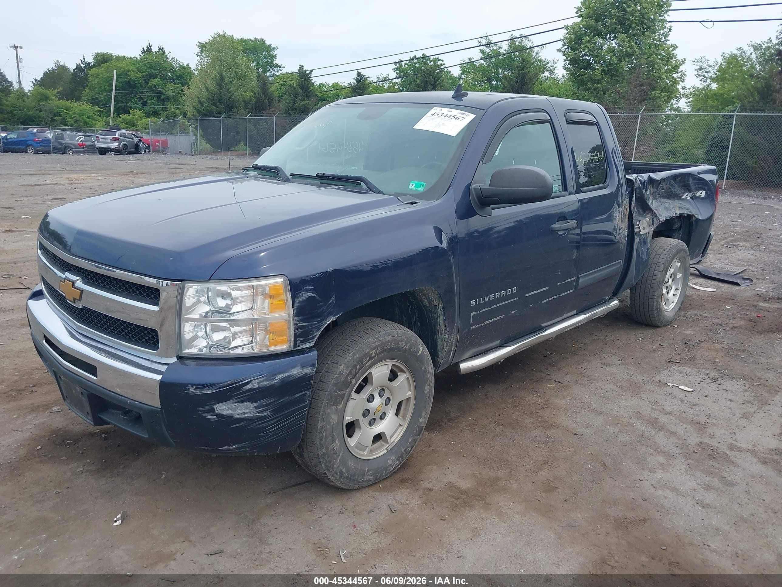 2010 Chevrolet Silverado 1500 Lt Blue vin: 1GCSKSE39AZ266910