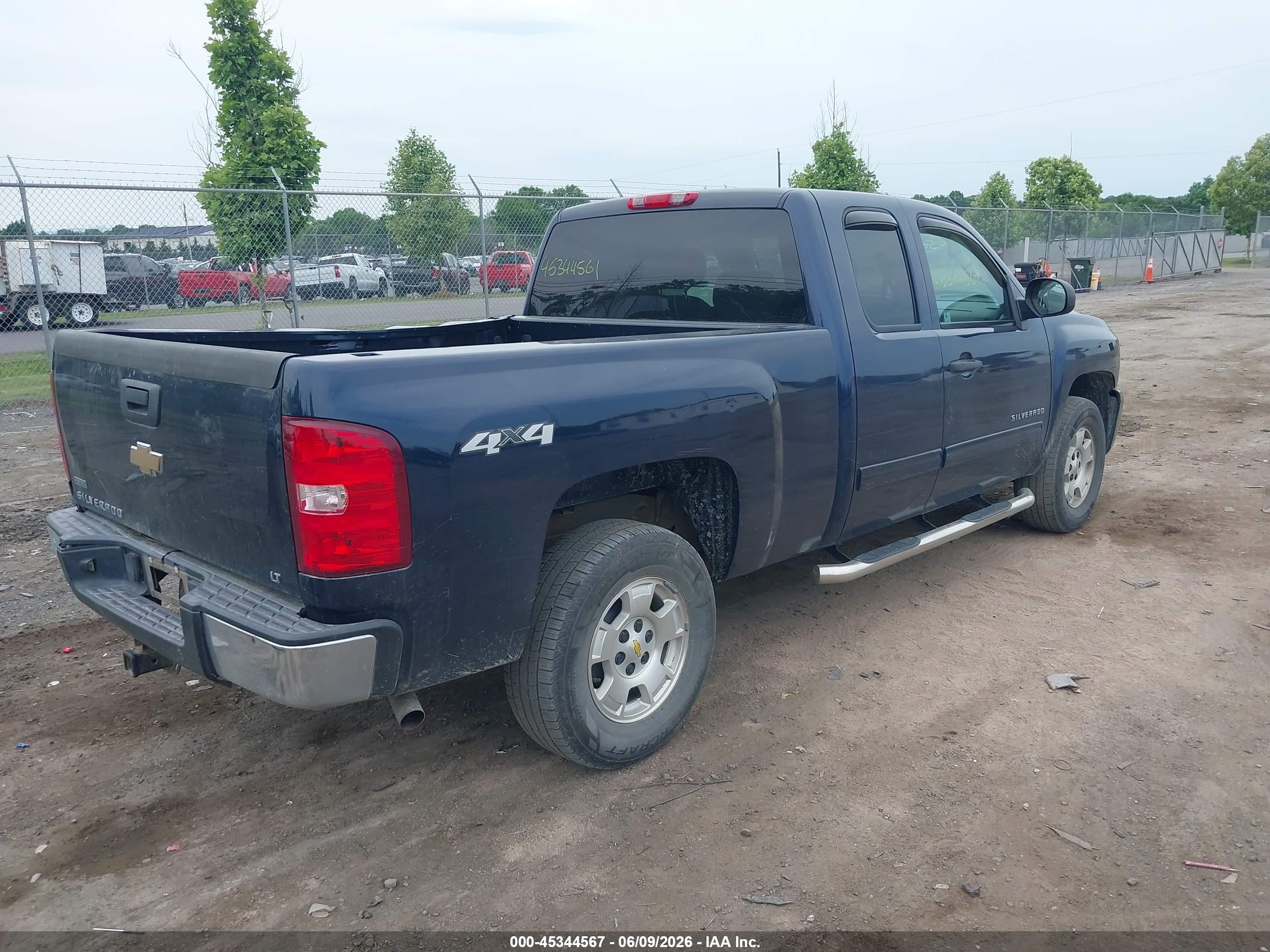 2010 Chevrolet Silverado 1500 Lt Blue vin: 1GCSKSE39AZ266910