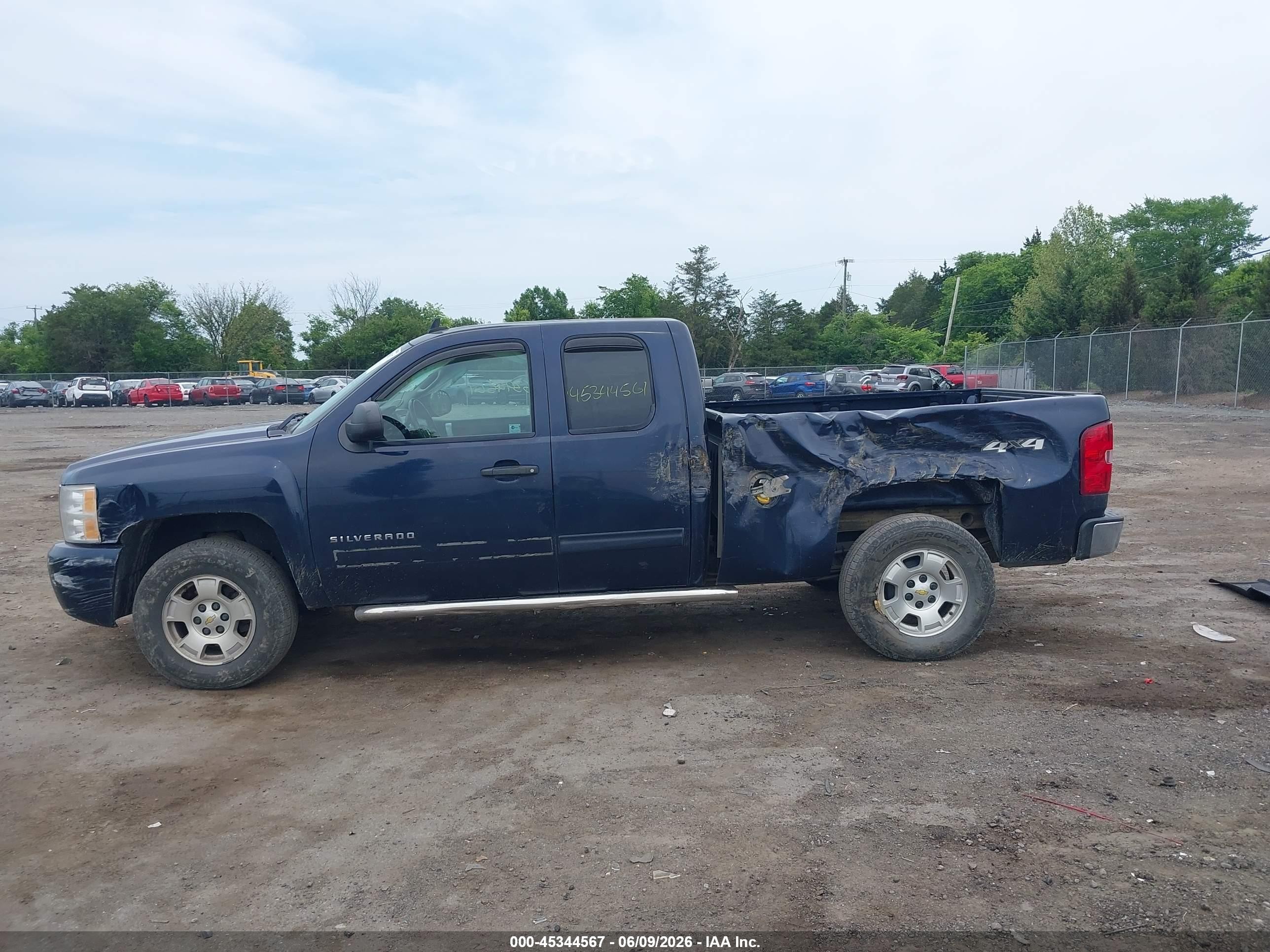 2010 Chevrolet Silverado 1500 Lt Blue vin: 1GCSKSE39AZ266910