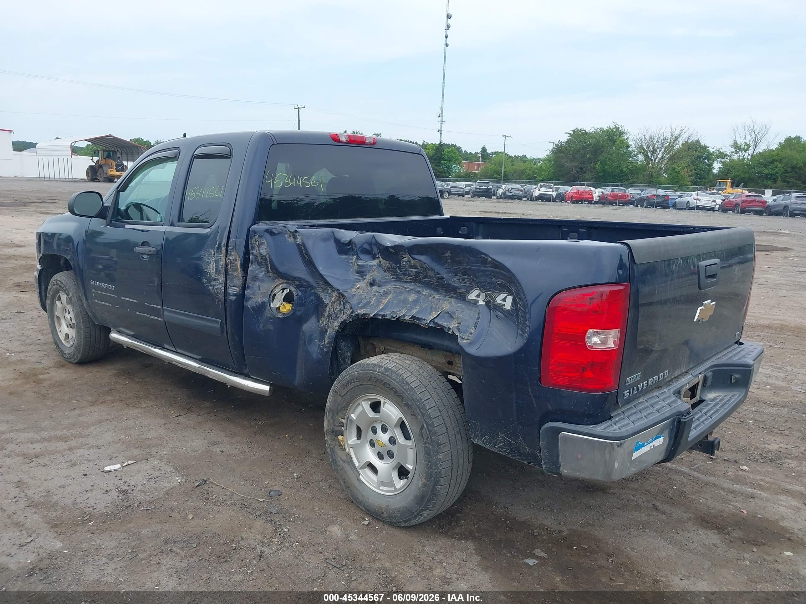 2010 Chevrolet Silverado 1500 Lt Blue vin: 1GCSKSE39AZ266910