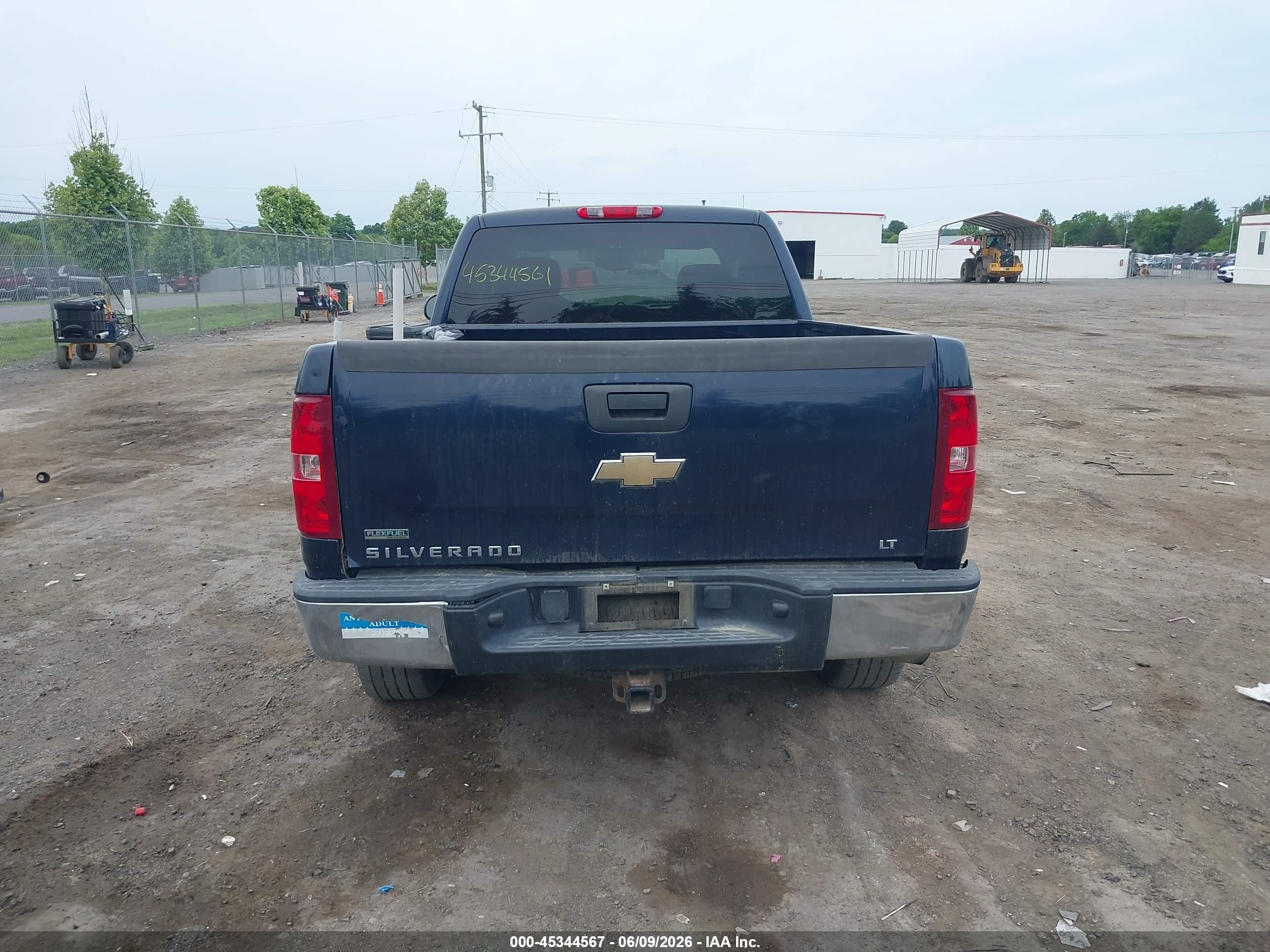 2010 Chevrolet Silverado 1500 Lt Blue vin: 1GCSKSE39AZ266910