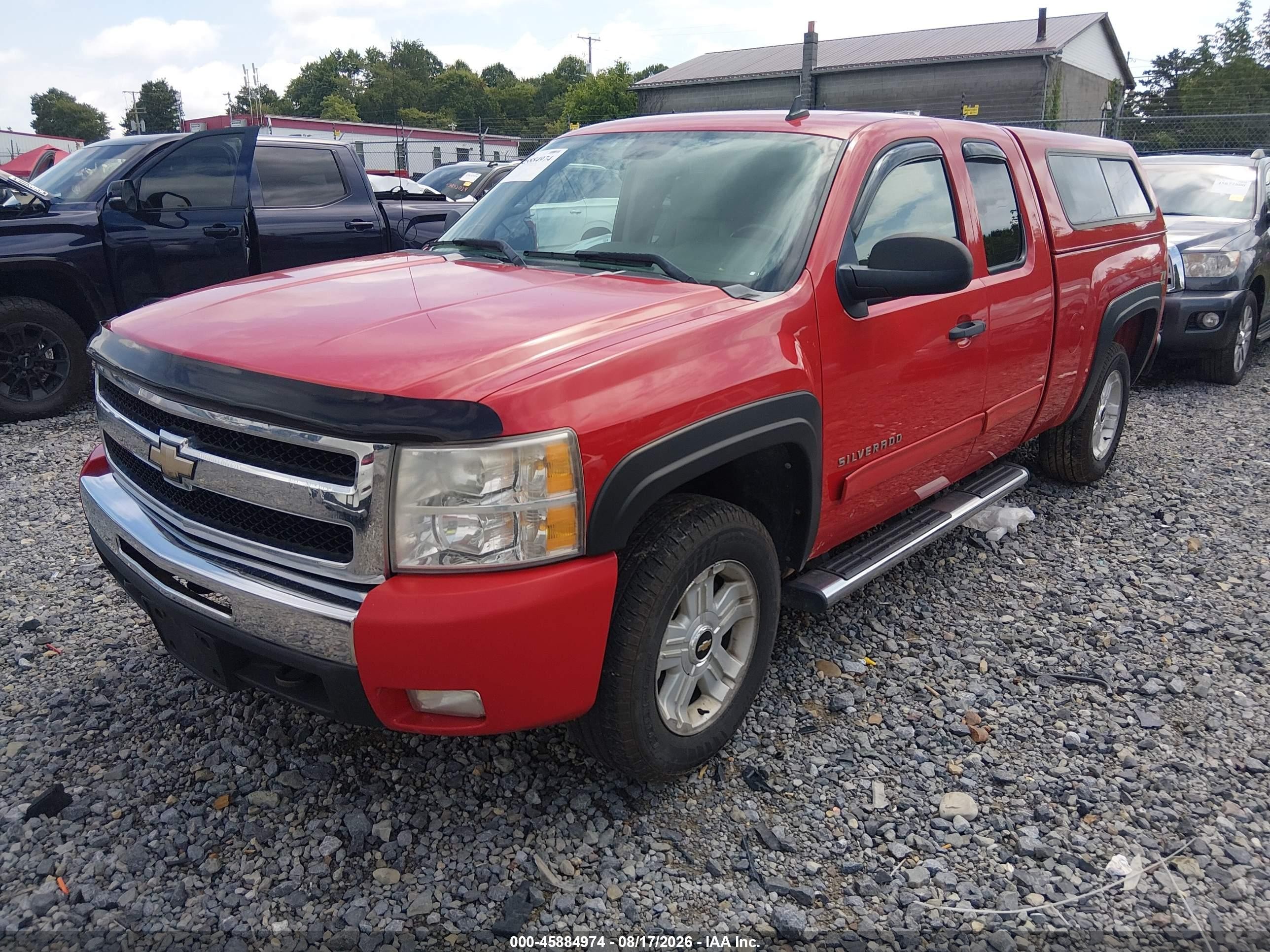 2010 Chevrolet Silverado 1500 Lt Red vin: 1GCSKSE39AZ286834