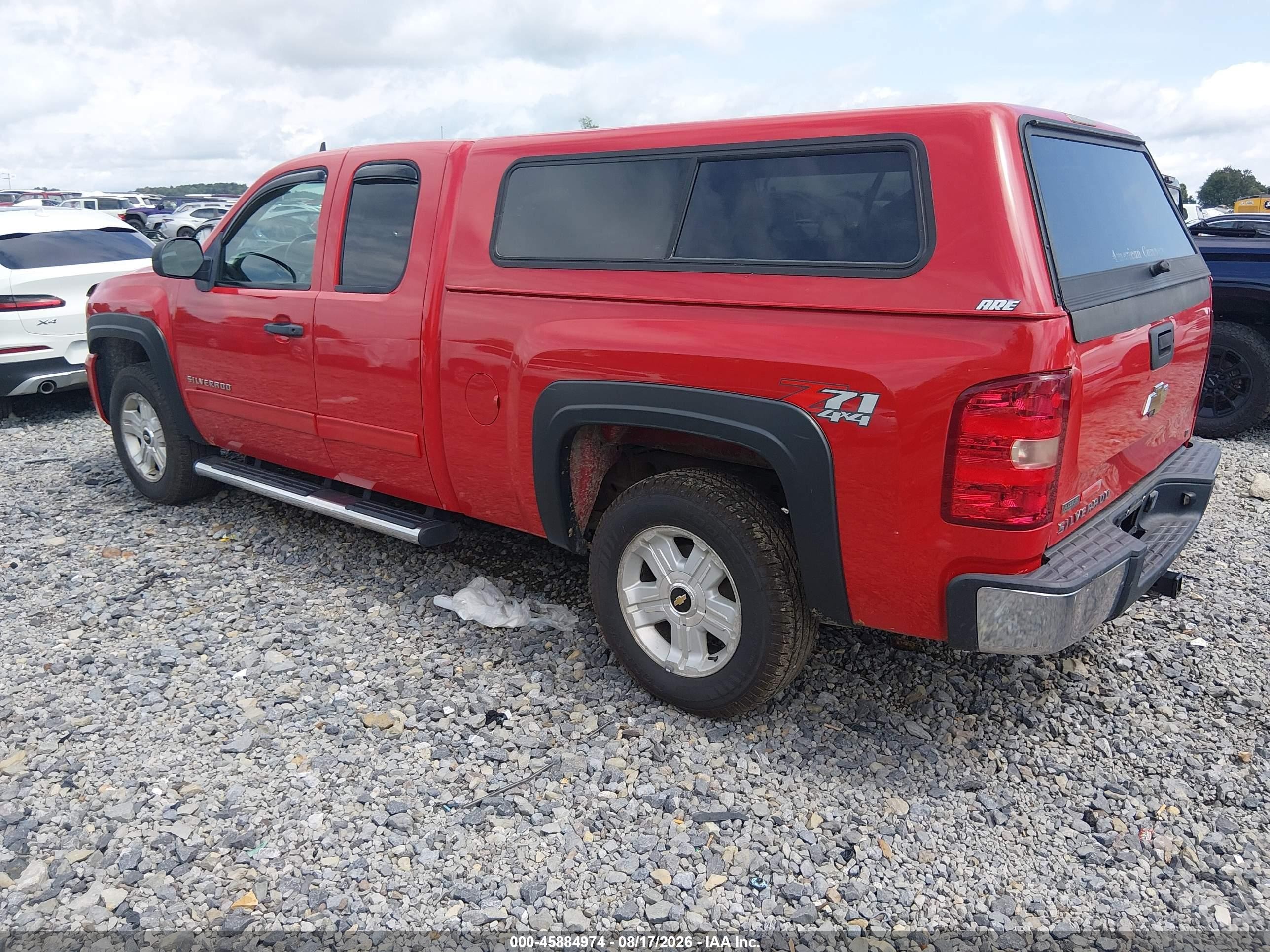 2010 Chevrolet Silverado 1500 Lt Red vin: 1GCSKSE39AZ286834