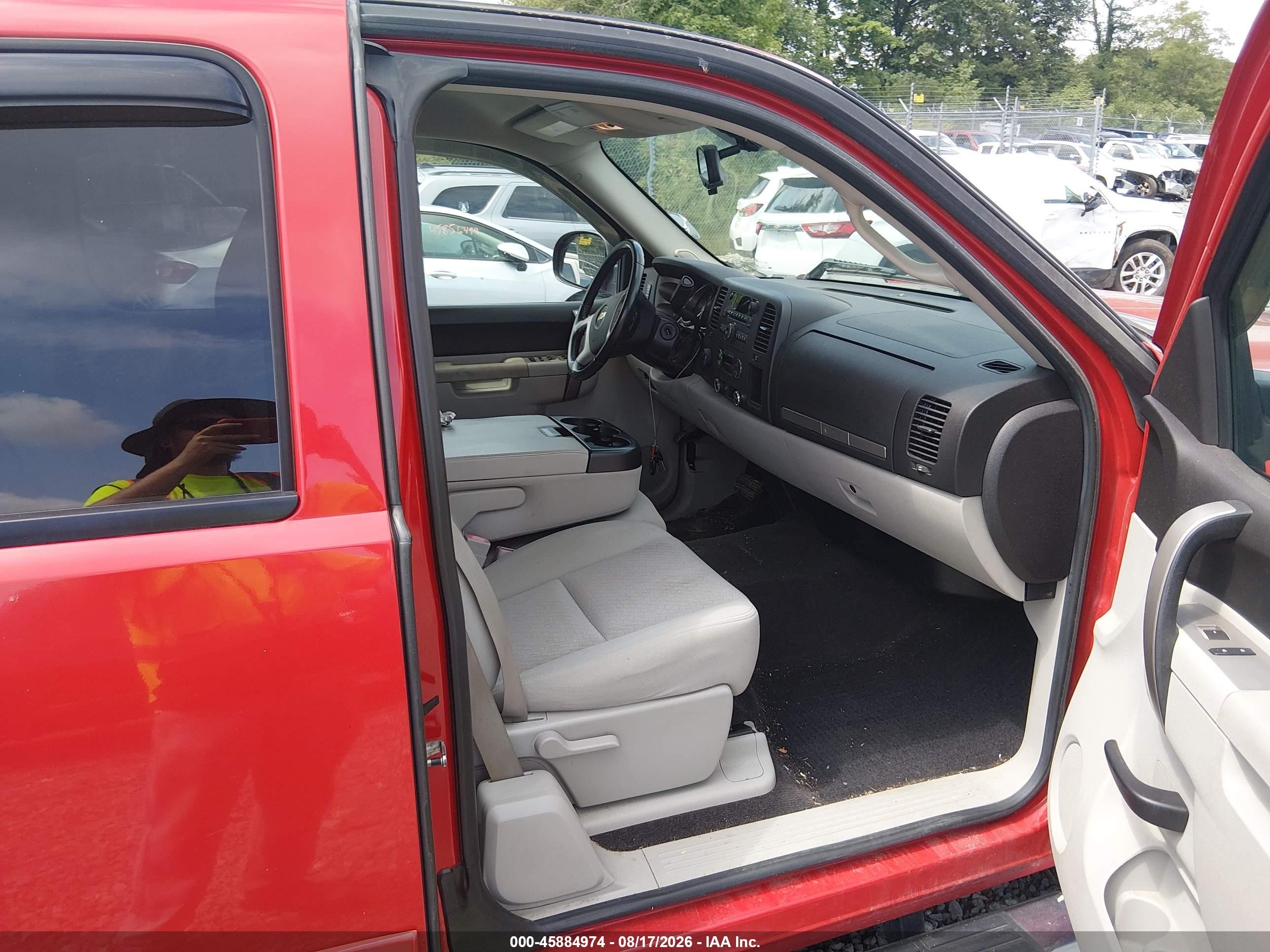 2010 Chevrolet Silverado 1500 Lt Red vin: 1GCSKSE39AZ286834