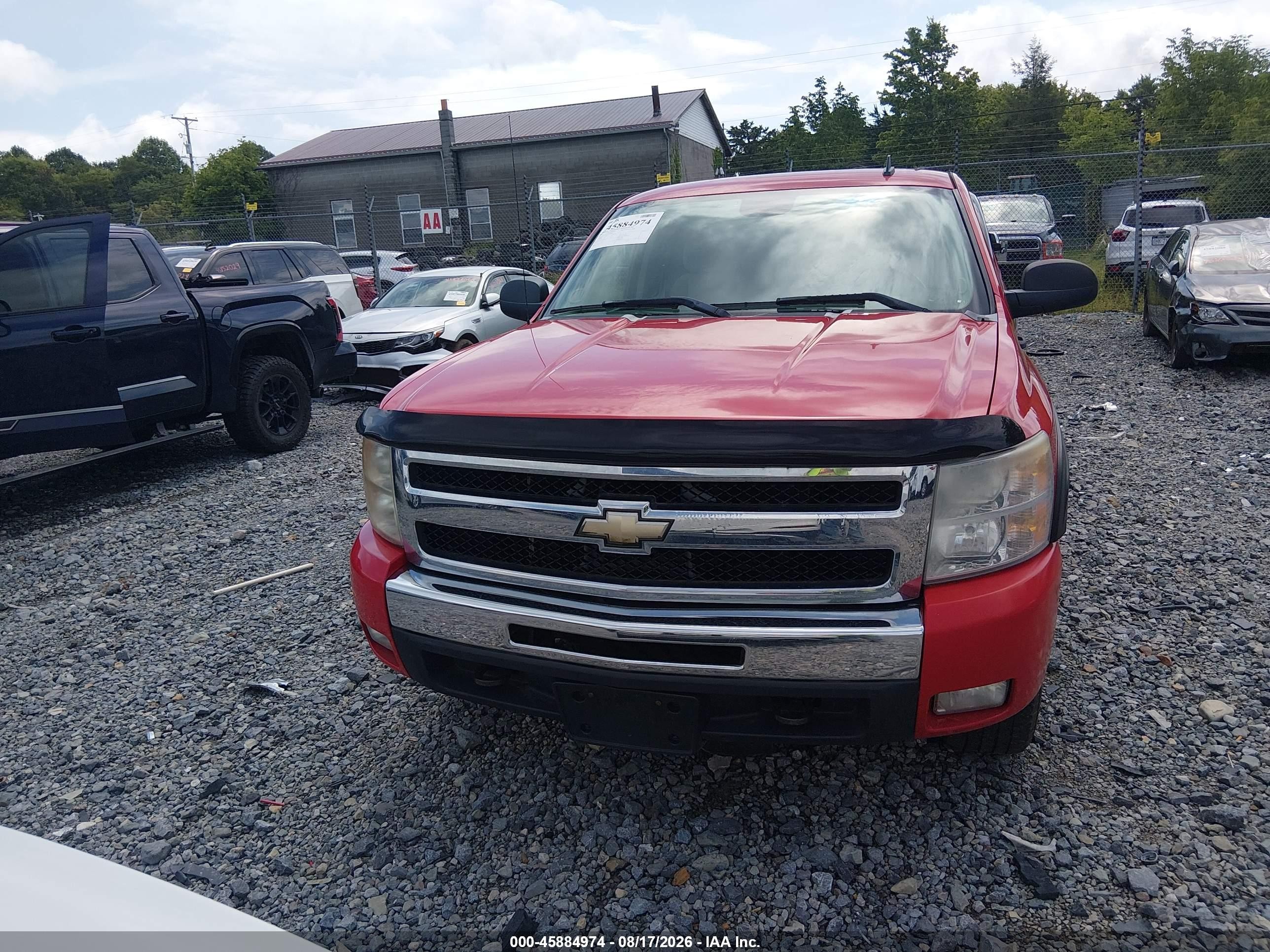 2010 Chevrolet Silverado 1500 Lt Red vin: 1GCSKSE39AZ286834