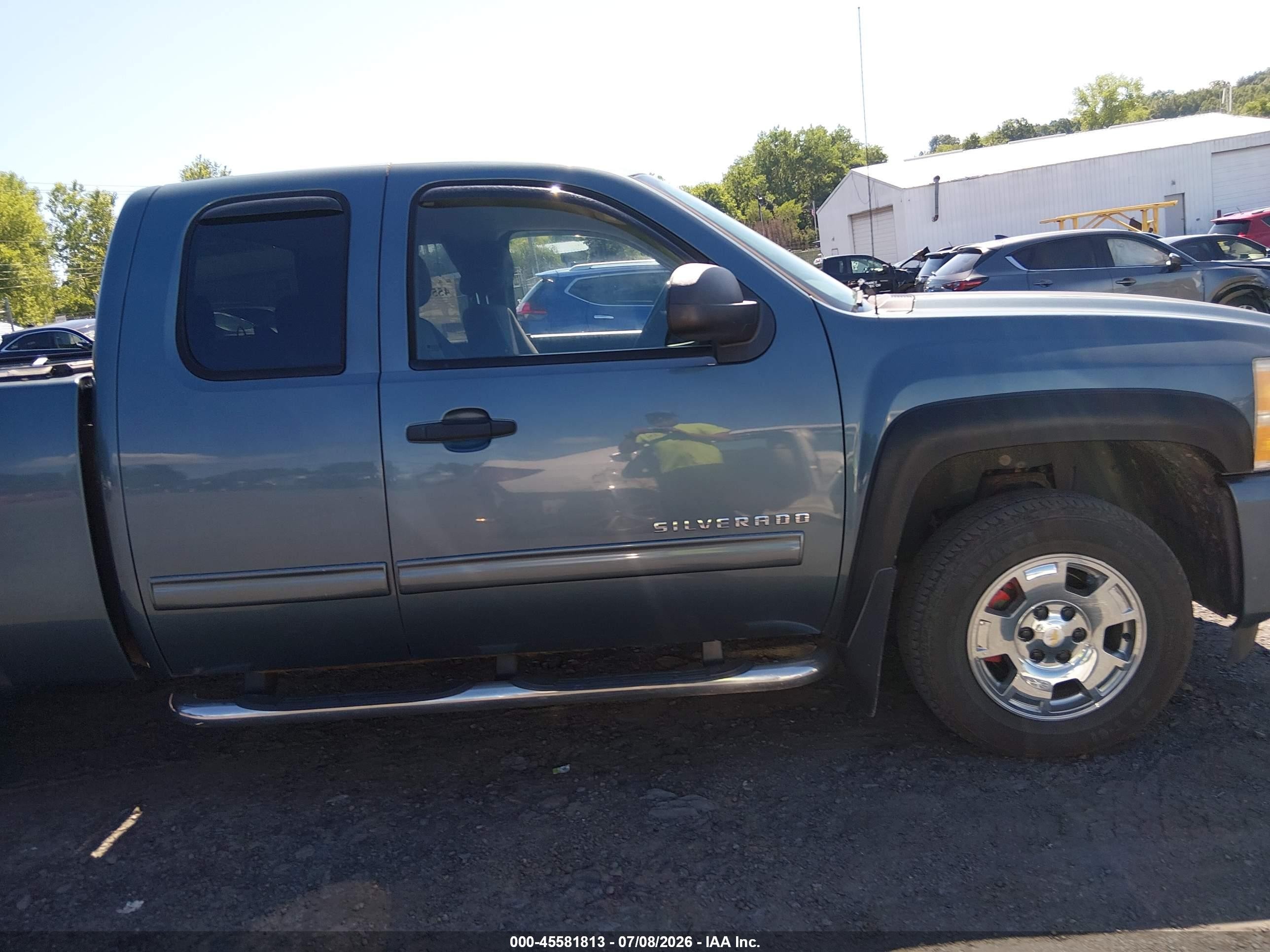 2010 Chevrolet Silverado 1500 Lt Blue vin: 1GCSKSE3XAZ128440