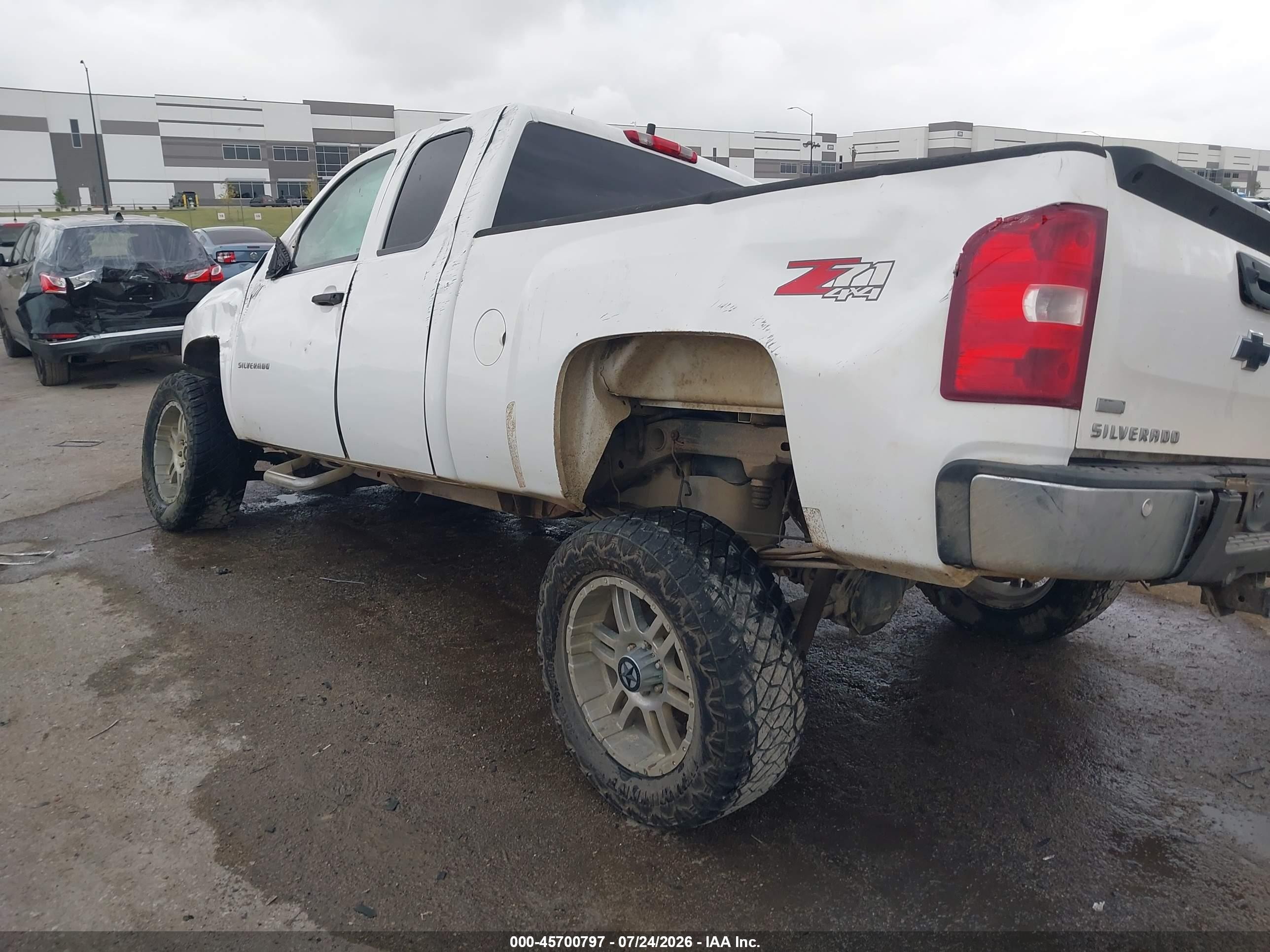 2010 Chevrolet Silverado 1500 Lt Белый vin: 1GCSKSE3XAZ232376