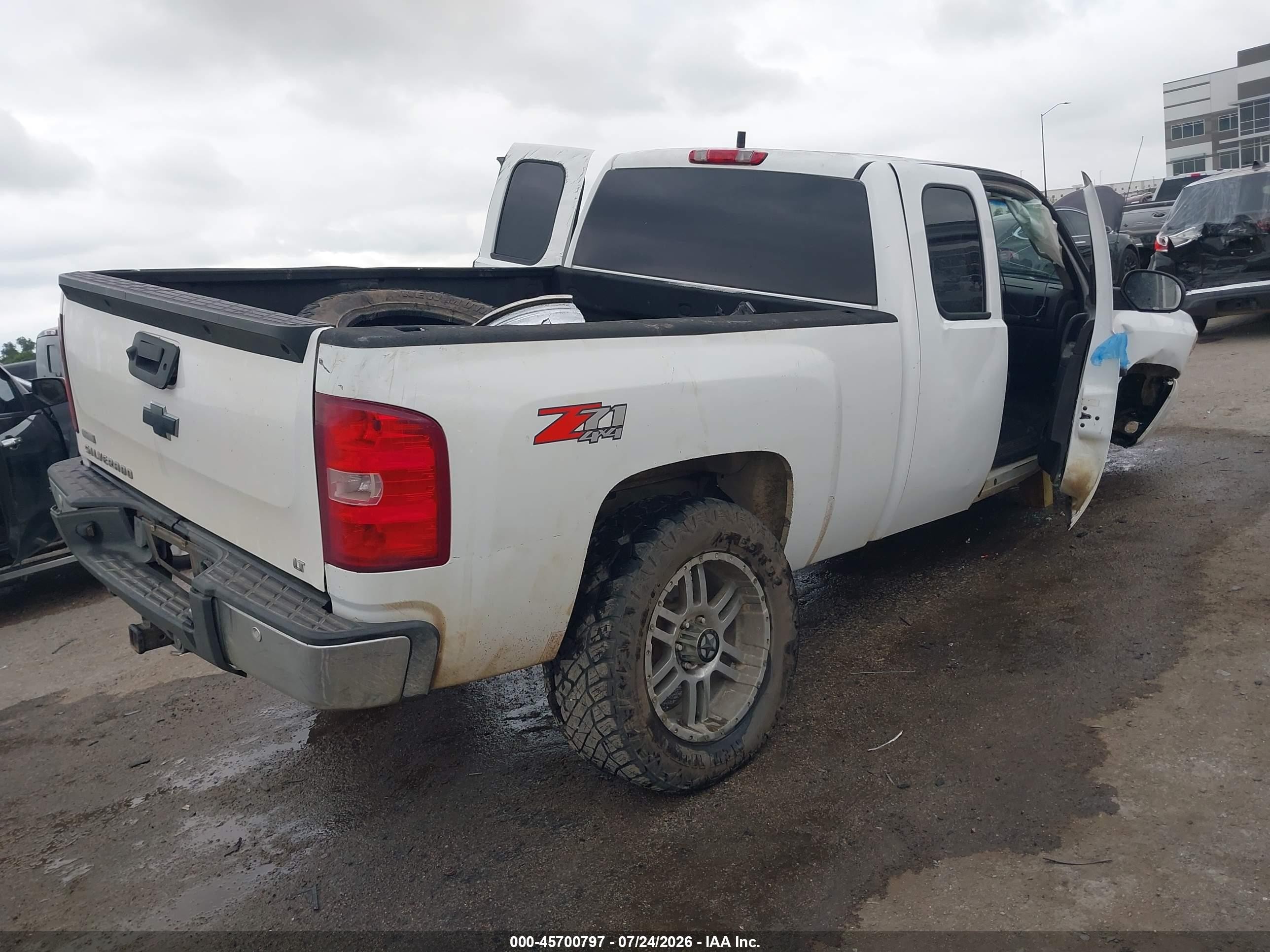 2010 Chevrolet Silverado 1500 Lt Белый vin: 1GCSKSE3XAZ232376