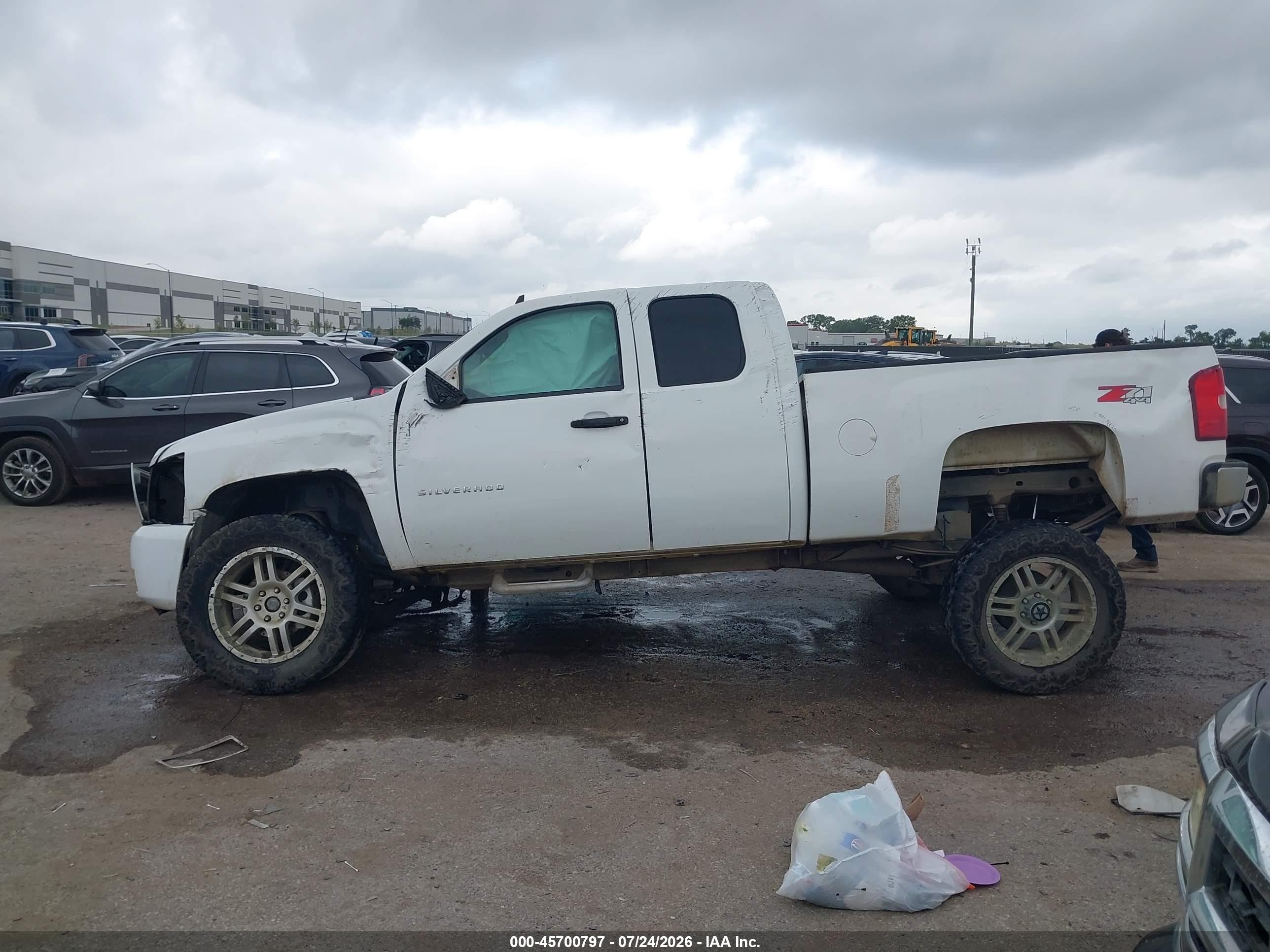 2010 Chevrolet Silverado 1500 Lt Белый vin: 1GCSKSE3XAZ232376