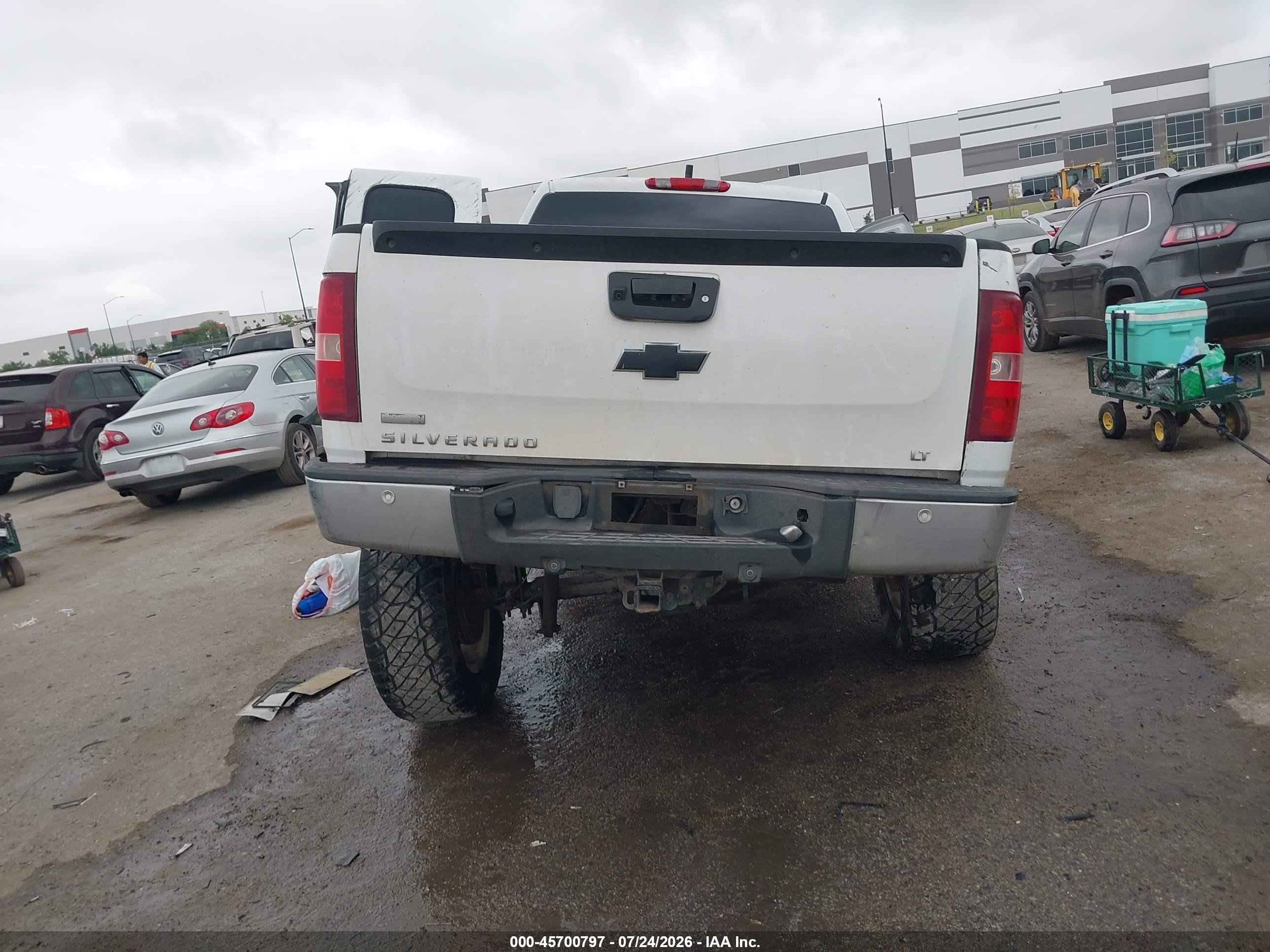 2010 Chevrolet Silverado 1500 Lt Белый vin: 1GCSKSE3XAZ232376