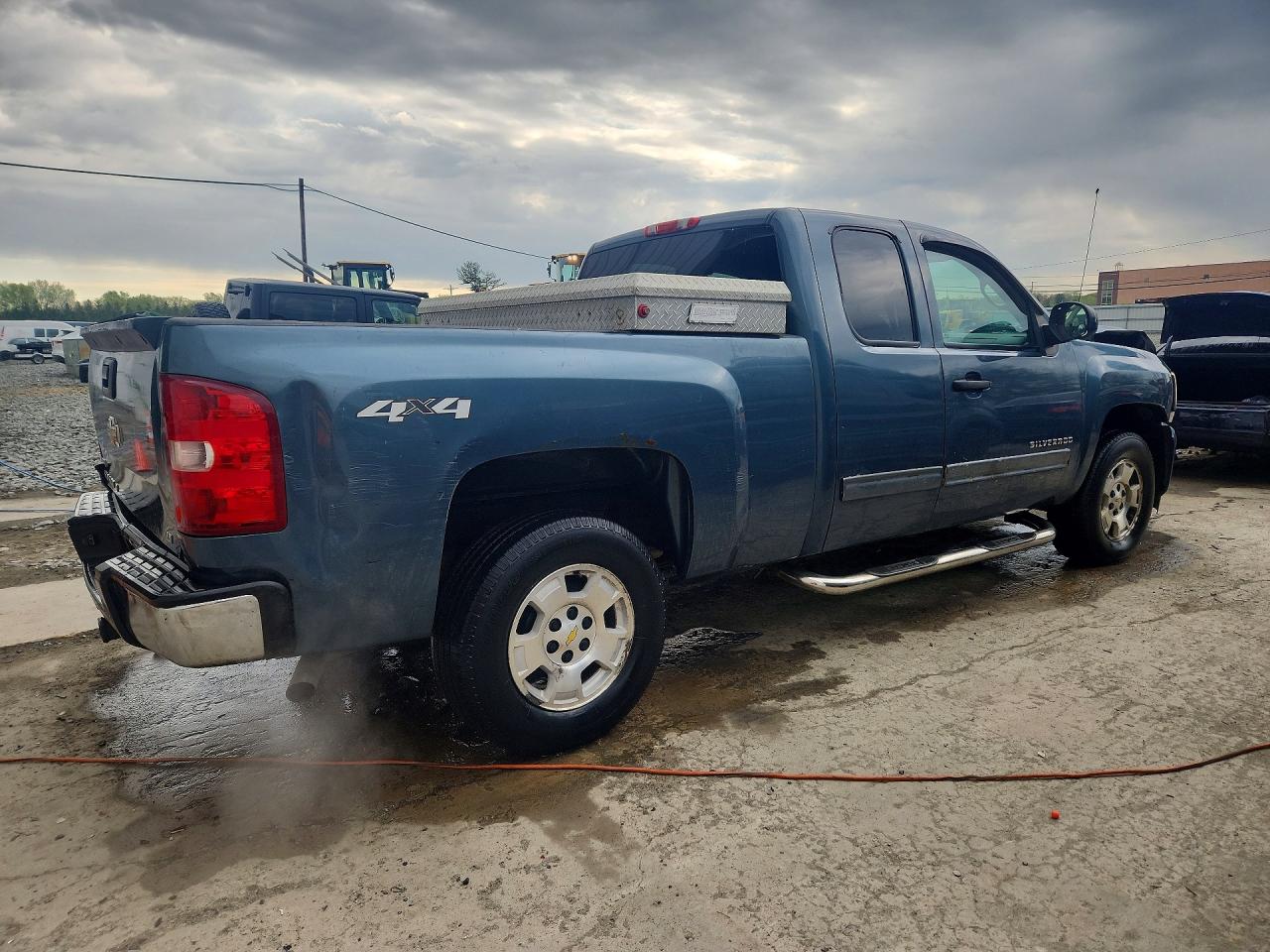 2010 Chevrolet Silverado K1500 Lt Blue vin: 1GCSKSE3XAZ259450