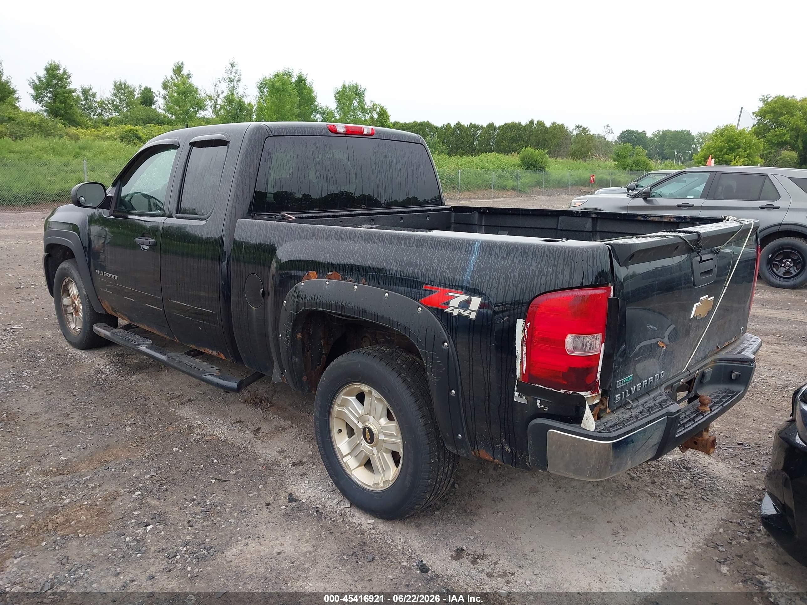 2010 Chevrolet Silverado 1500 Lt Black vin: 1GCSKSE3XAZ282792