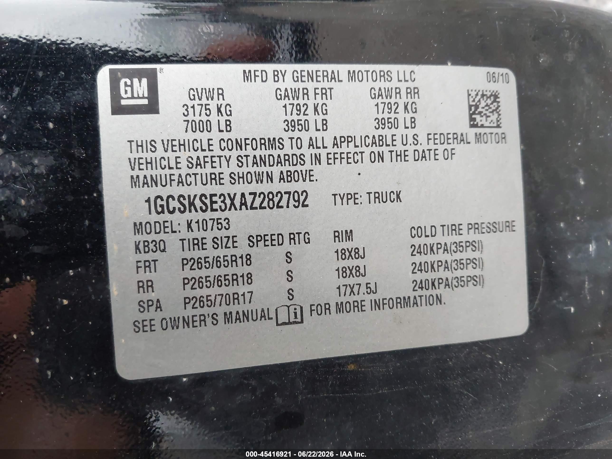 2010 Chevrolet Silverado 1500 Lt Black vin: 1GCSKSE3XAZ282792