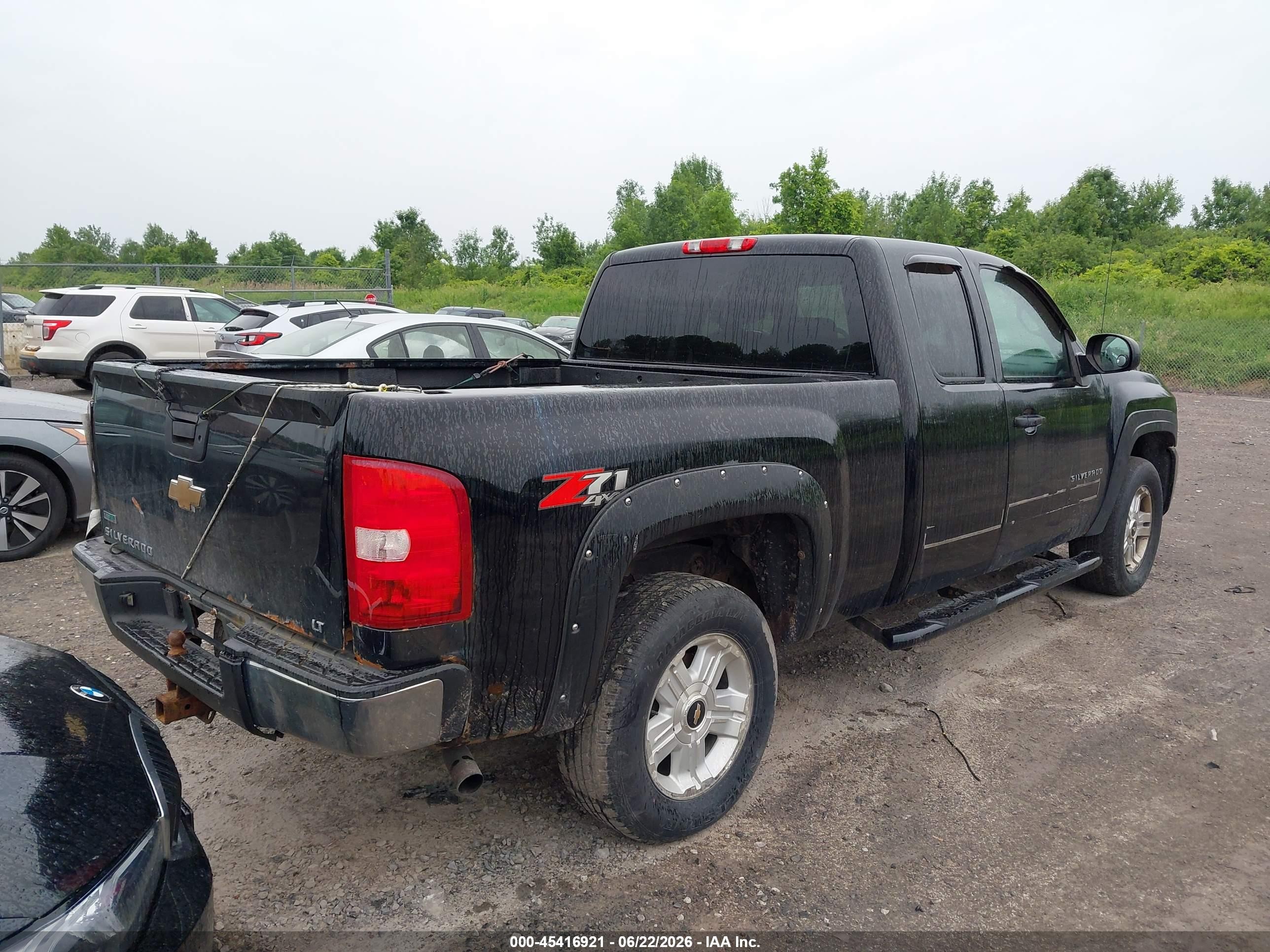 2010 Chevrolet Silverado 1500 Lt Black vin: 1GCSKSE3XAZ282792
