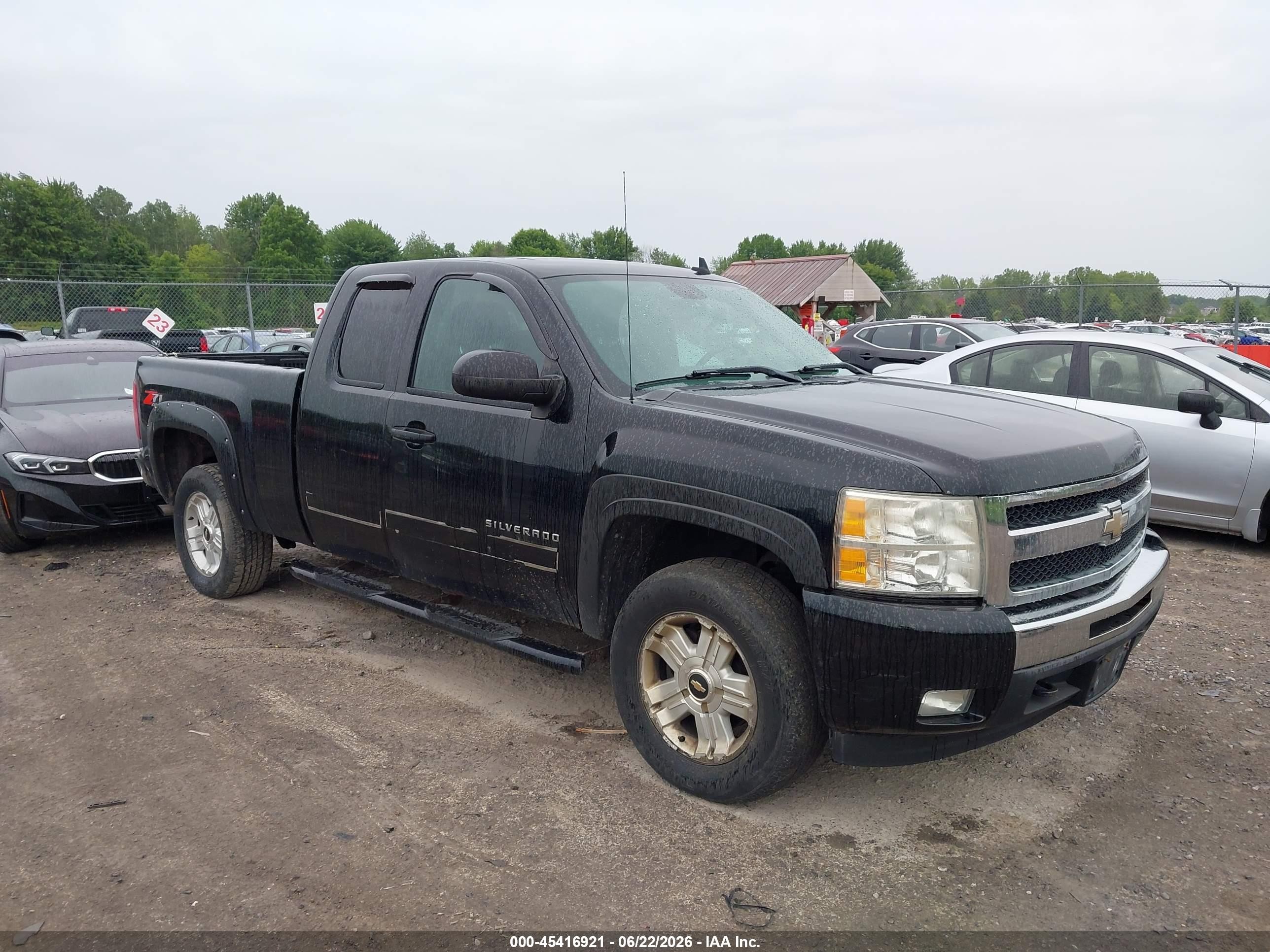 2010 Chevrolet Silverado 1500 Lt Black vin: 1GCSKSE3XAZ282792