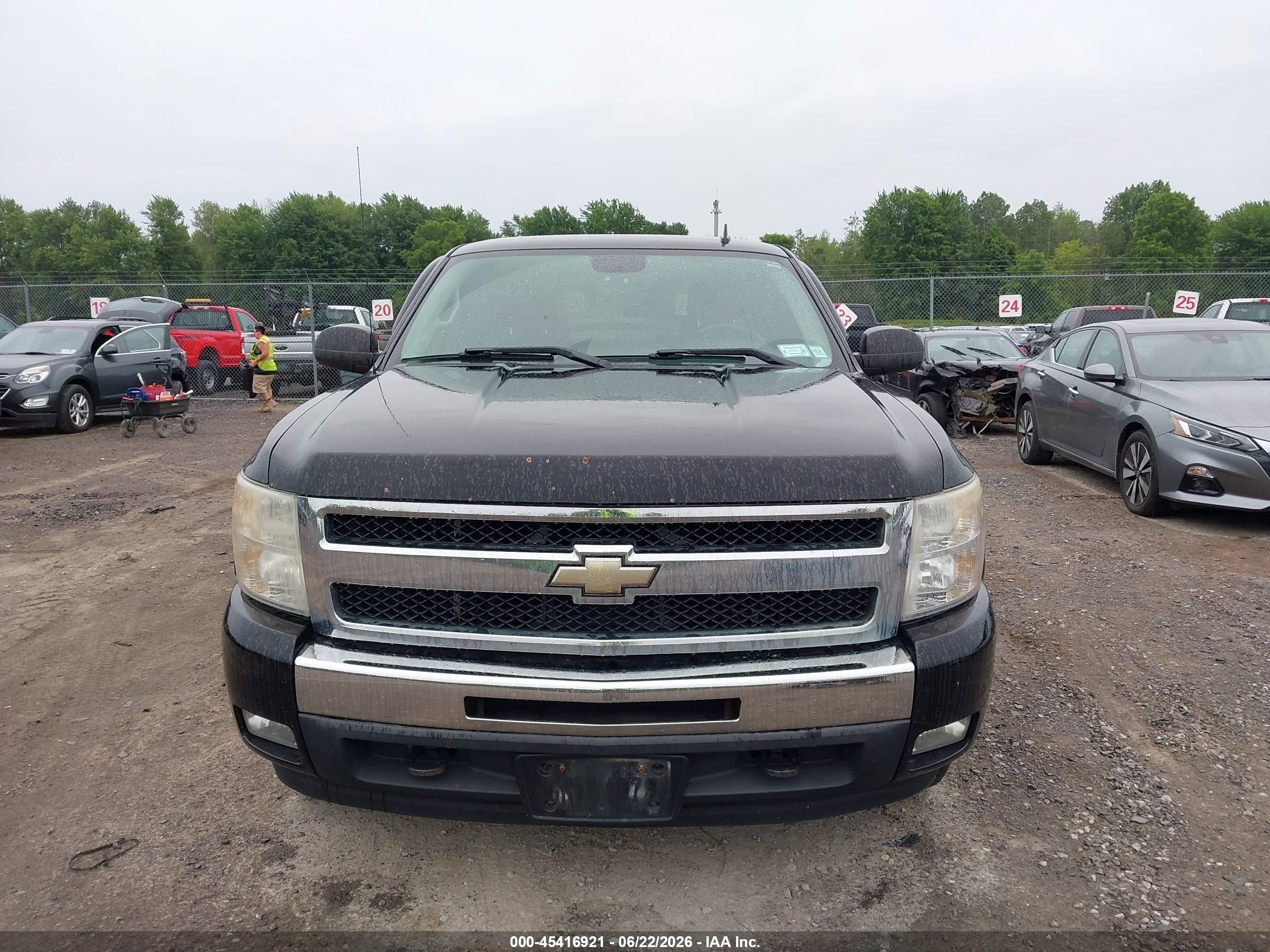 2010 Chevrolet Silverado 1500 Lt Black vin: 1GCSKSE3XAZ282792