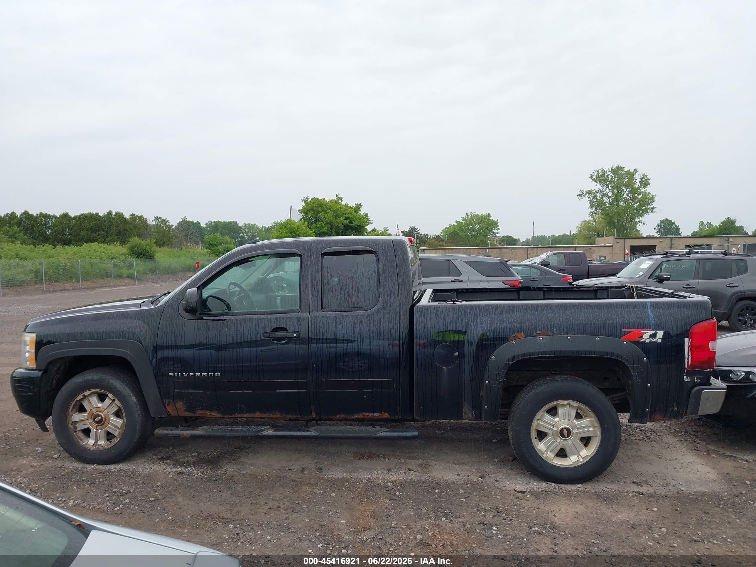 2010 Chevrolet Silverado 1500 Lt Black vin: 1GCSKSE3XAZ282792