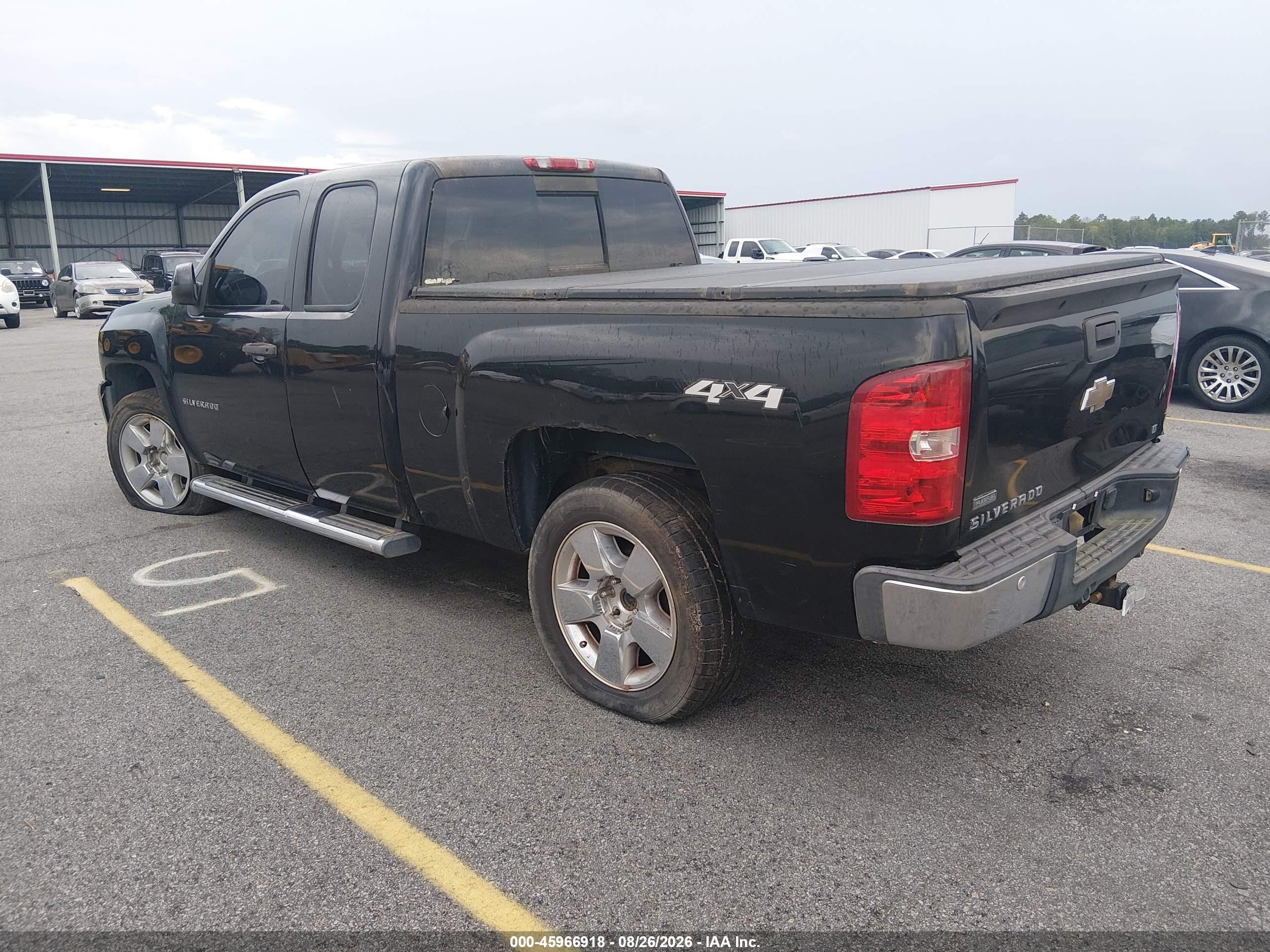 2010 Chevrolet Silverado 1500 Lt Черный vin: 1GCSKSE3XAZ295767