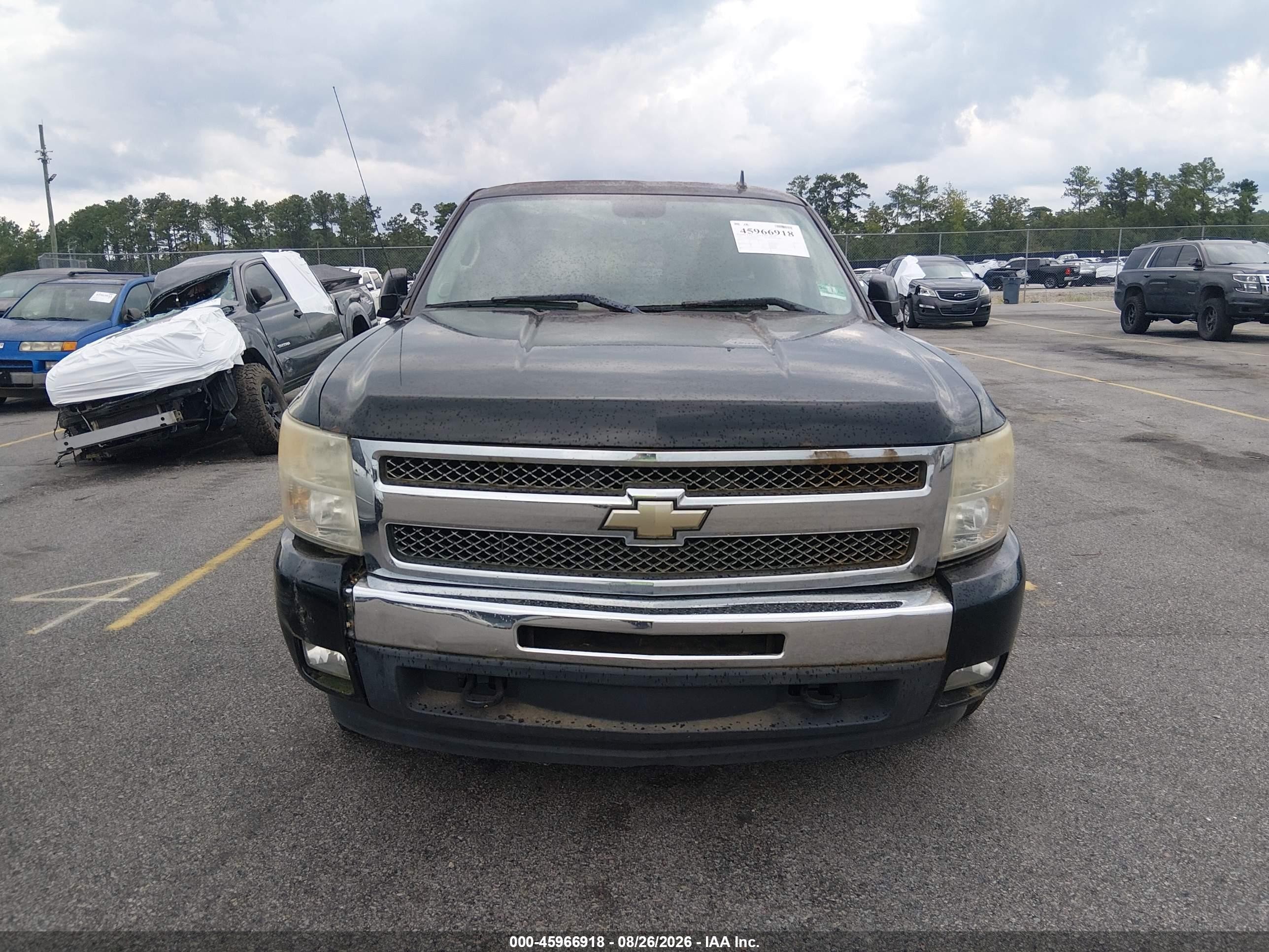 2010 Chevrolet Silverado 1500 Lt Черный vin: 1GCSKSE3XAZ295767