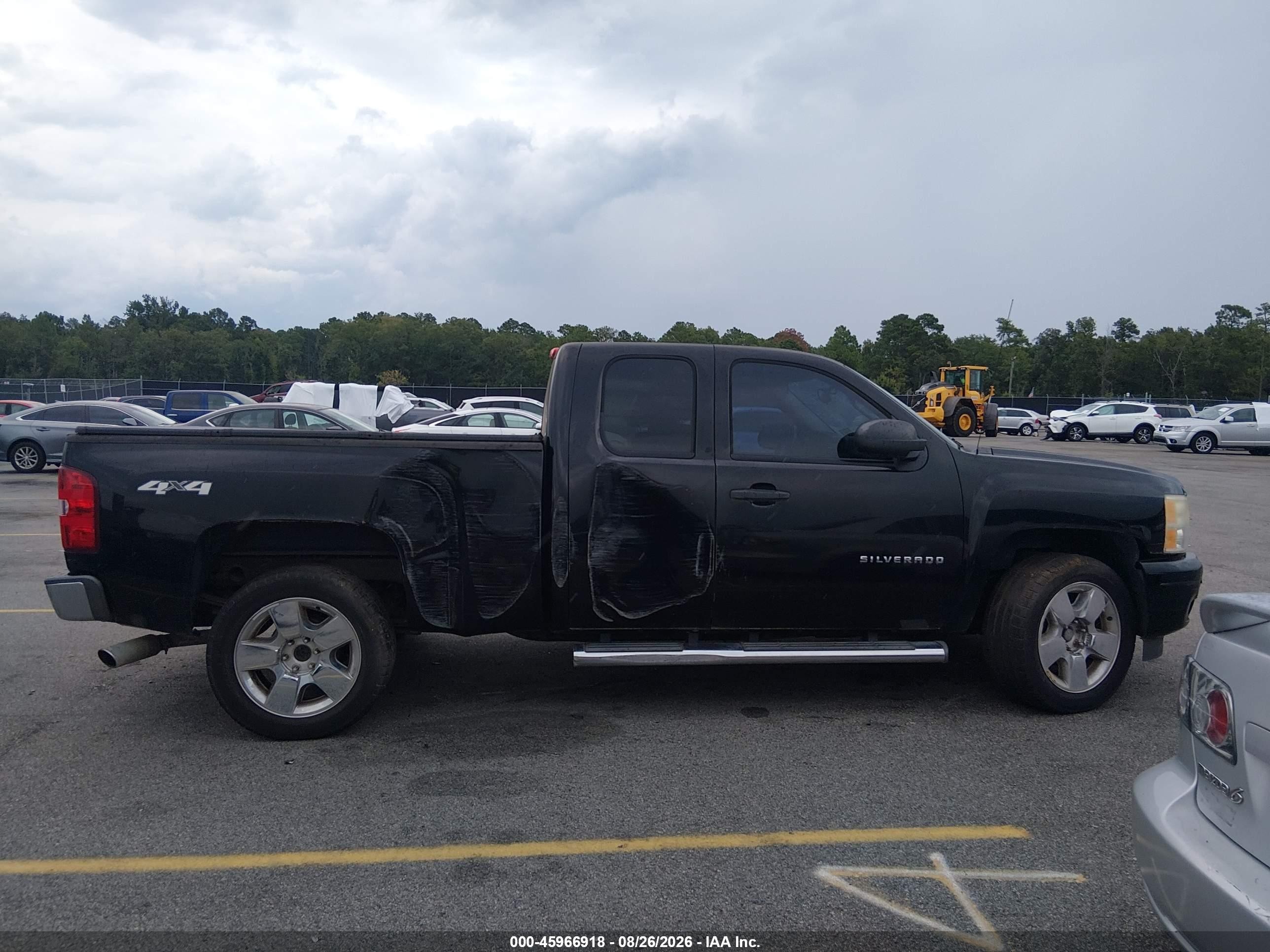 2010 Chevrolet Silverado 1500 Lt Черный vin: 1GCSKSE3XAZ295767