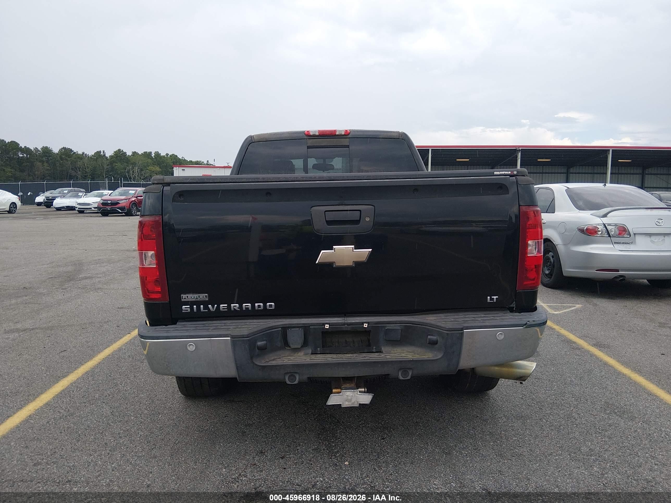 2010 Chevrolet Silverado 1500 Lt Черный vin: 1GCSKSE3XAZ295767