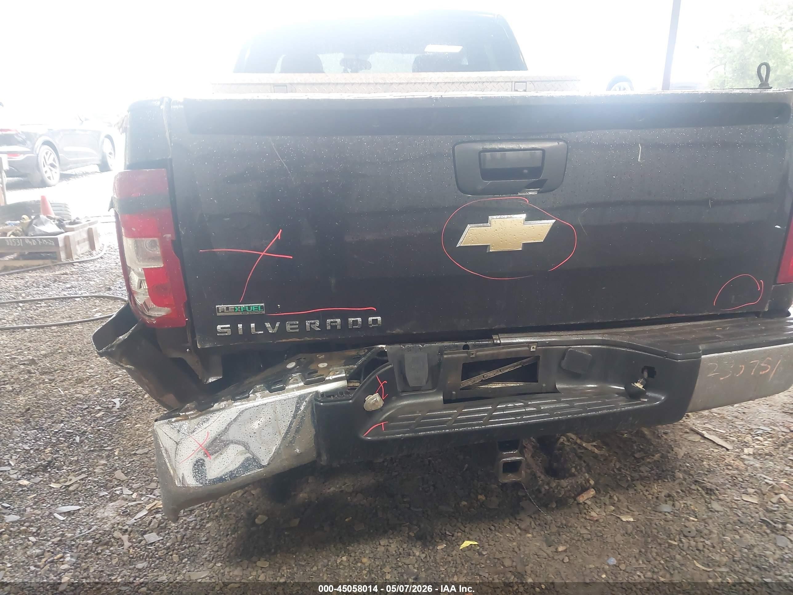 2010 Chevrolet Silverado 1500 Lt Black vin: 1GCSKSEA0AZ181775