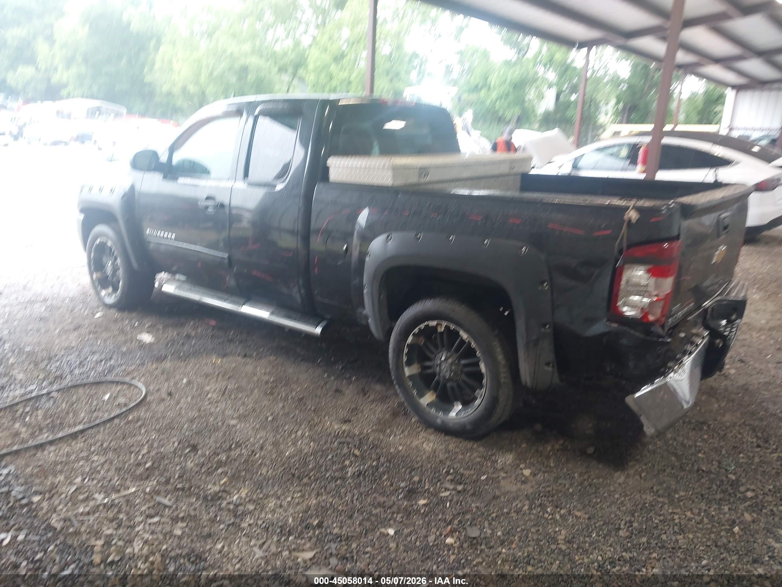 2010 Chevrolet Silverado 1500 Lt Black vin: 1GCSKSEA0AZ181775