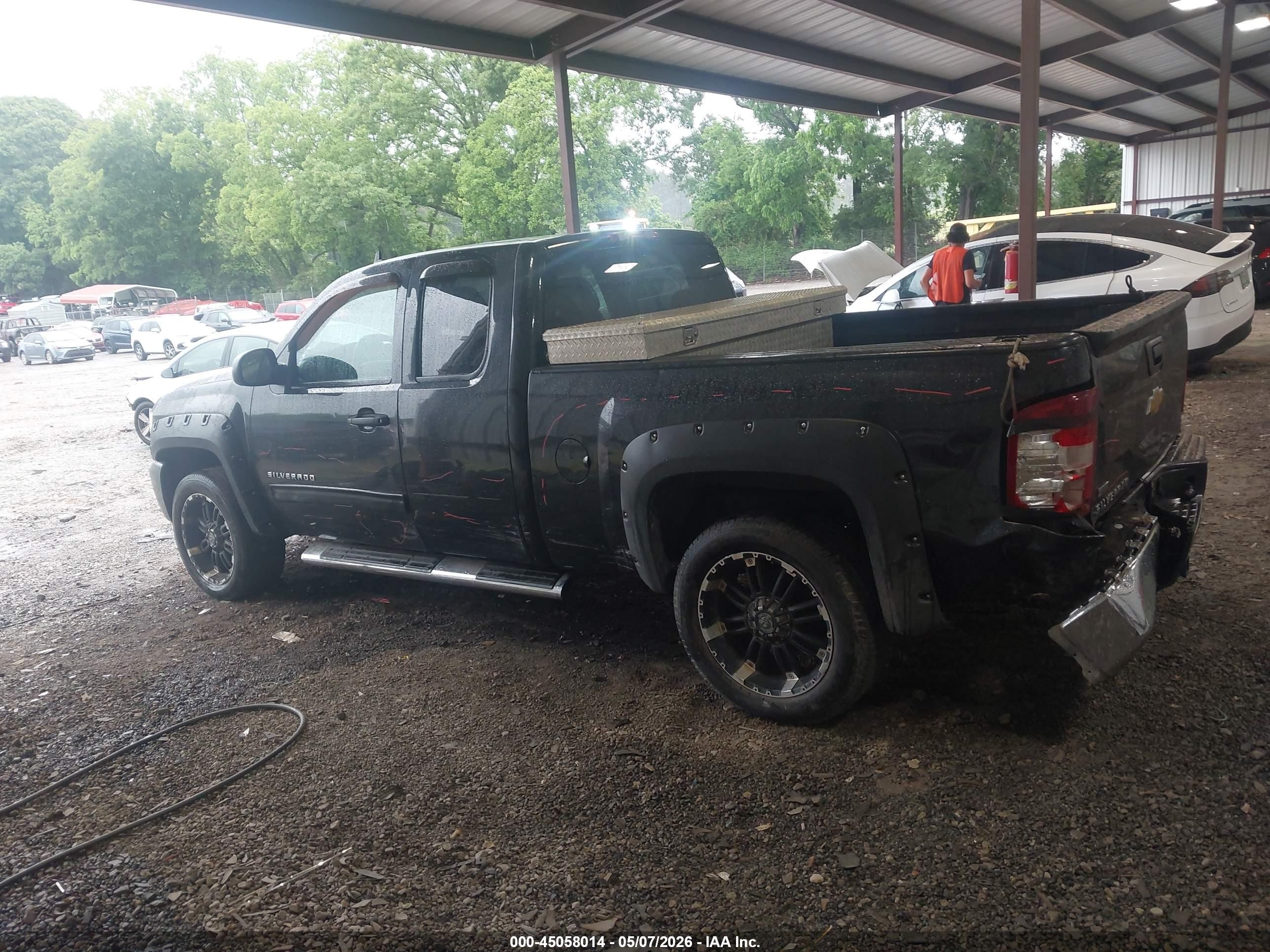2010 Chevrolet Silverado 1500 Lt Black vin: 1GCSKSEA0AZ181775