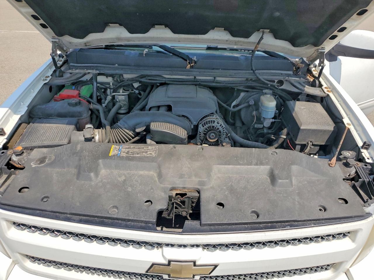 2010 Chevrolet Silverado K1500 Ltz White vin: 1GCSKTE09AZ216181