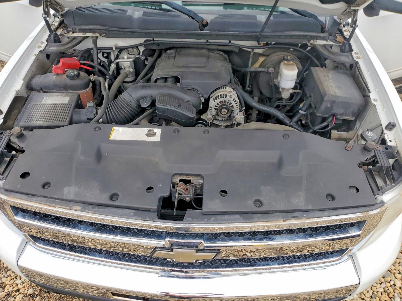 2010 Chevrolet Silverado K1500 Ltz White vin: 1GCSKTE30AZ103407