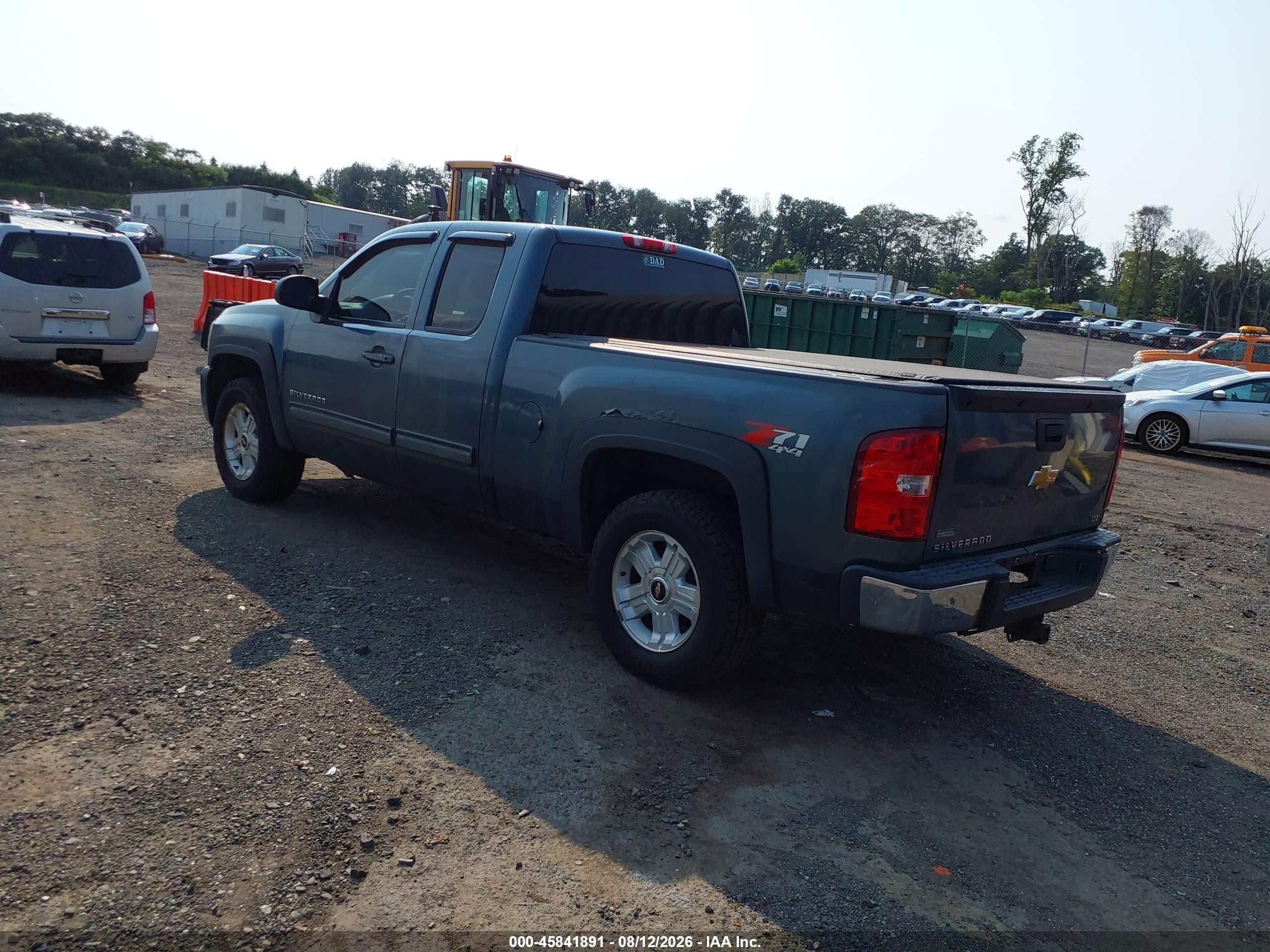 2010 Chevrolet Silverado 1500 Ltz Blue vin: 1GCSKTE30AZ119140
