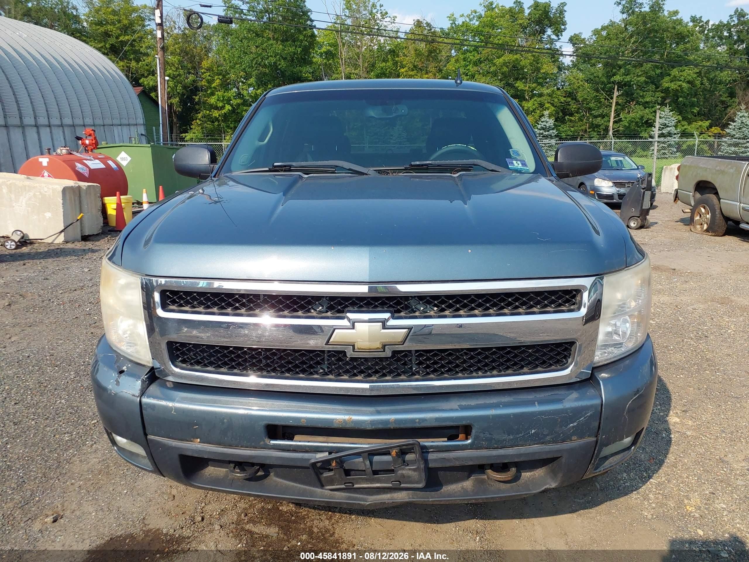 2010 Chevrolet Silverado 1500 Ltz Blue vin: 1GCSKTE30AZ119140