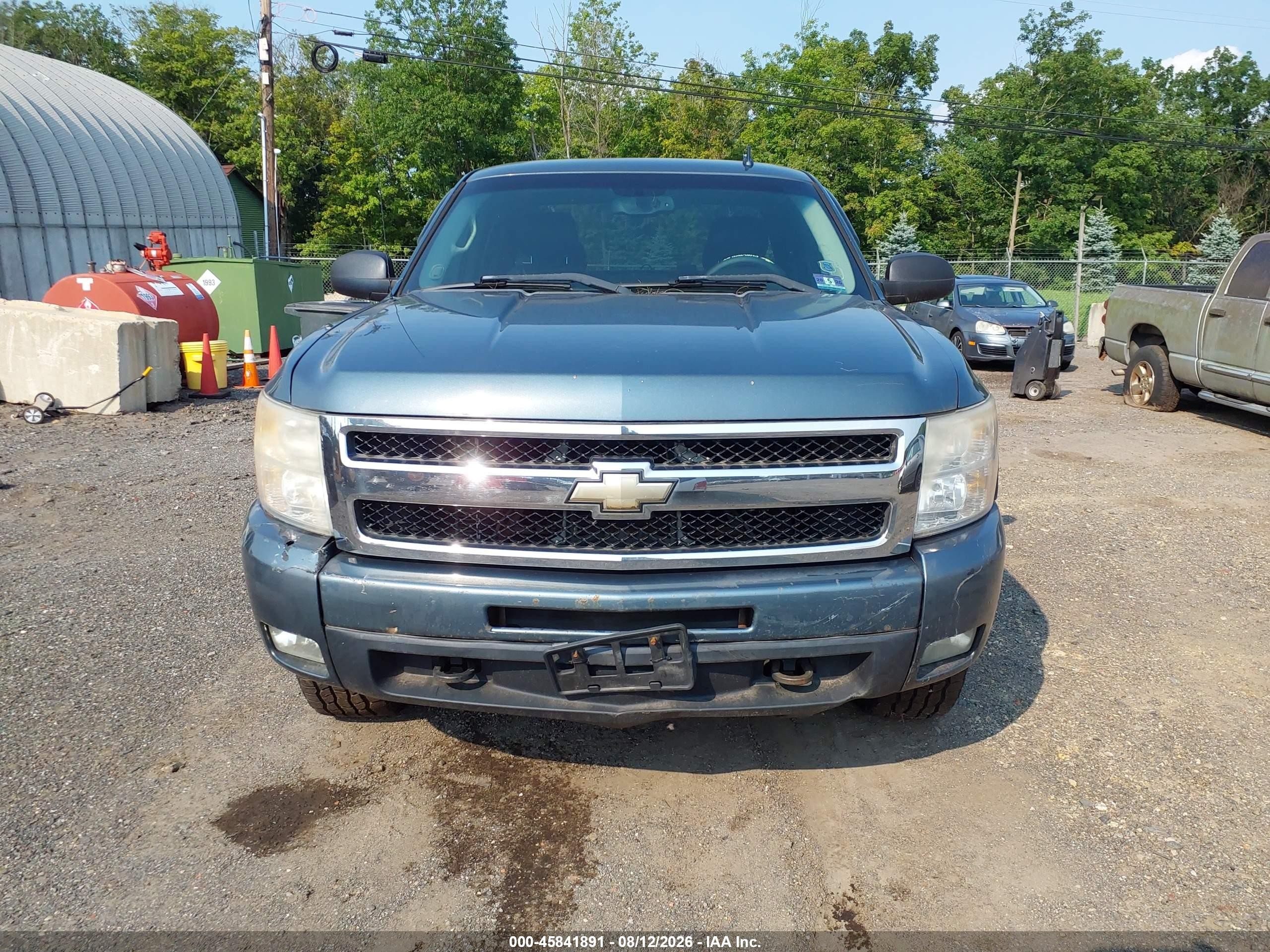2010 Chevrolet Silverado 1500 Ltz Blue vin: 1GCSKTE30AZ119140