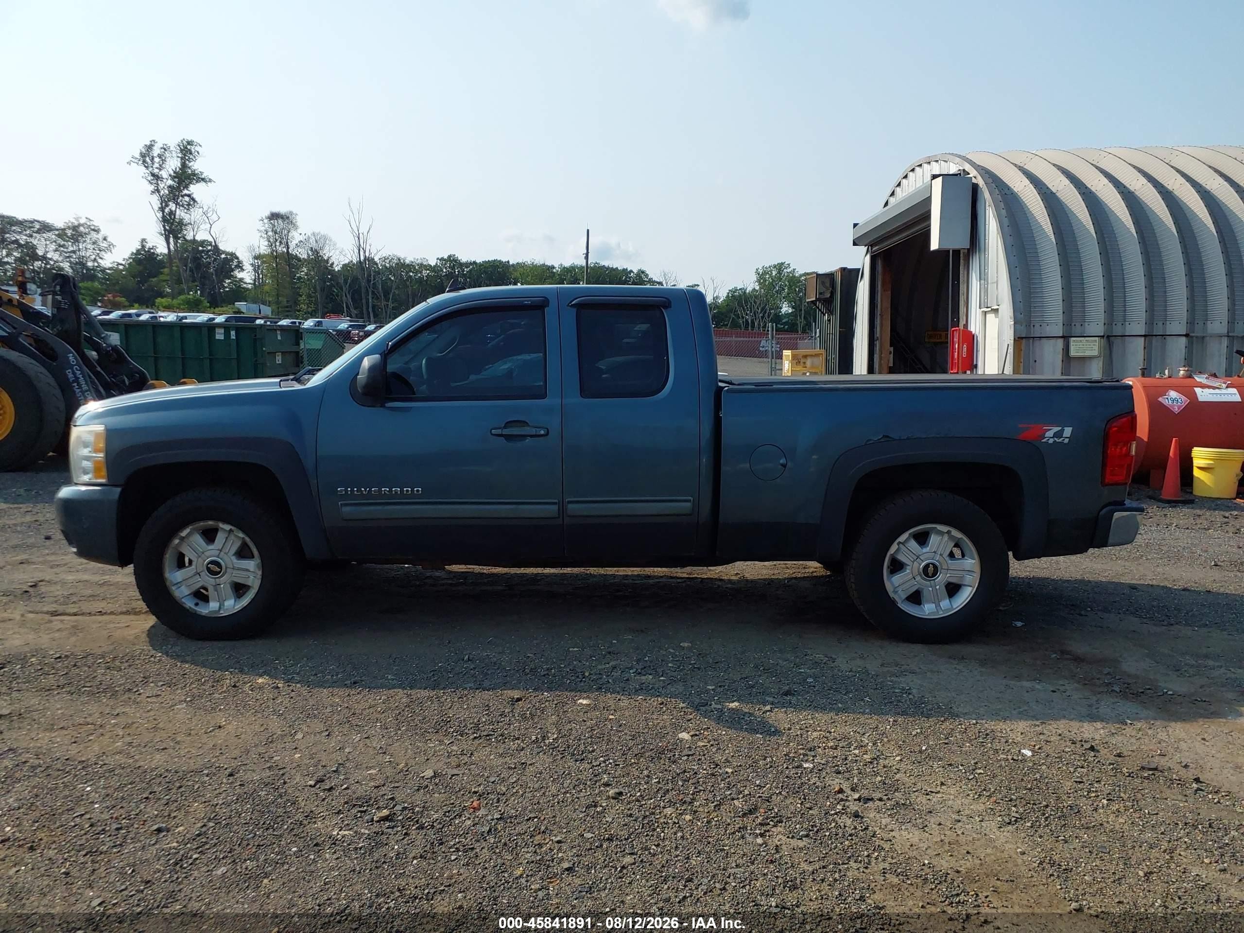 2010 Chevrolet Silverado 1500 Ltz Blue vin: 1GCSKTE30AZ119140