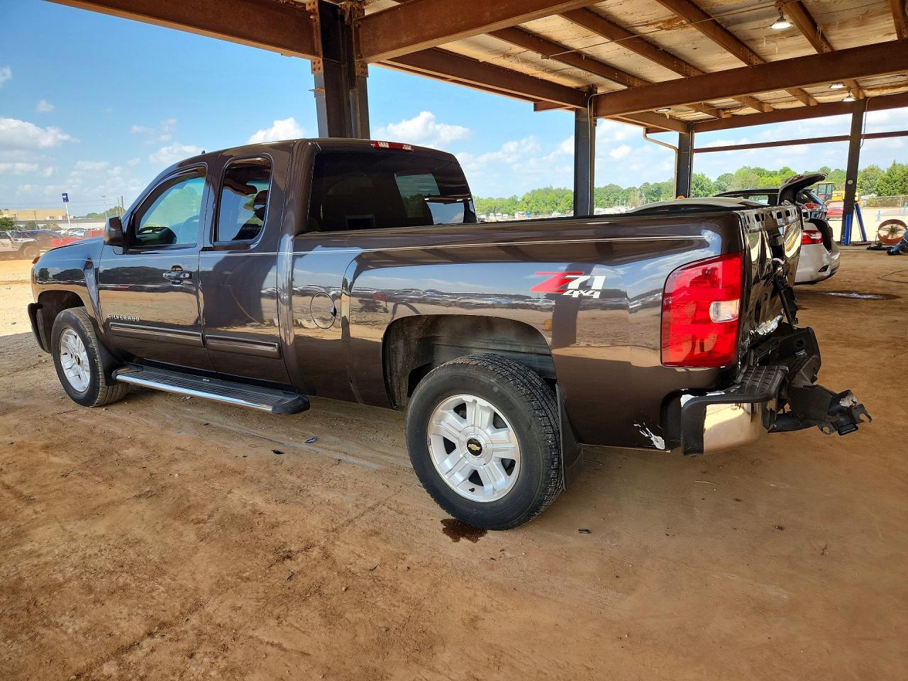 2010 Chevrolet Silverado K1500 Ltz Gray vin: 1GCSKTE31AZ255177