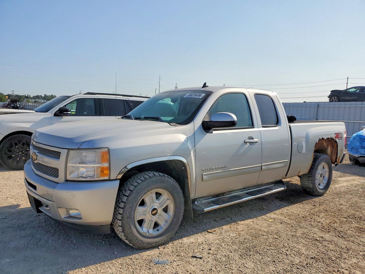 2010 Chevrolet Silverado K1500 Ltz Silver vin: 1GCSKTE33AZ281313