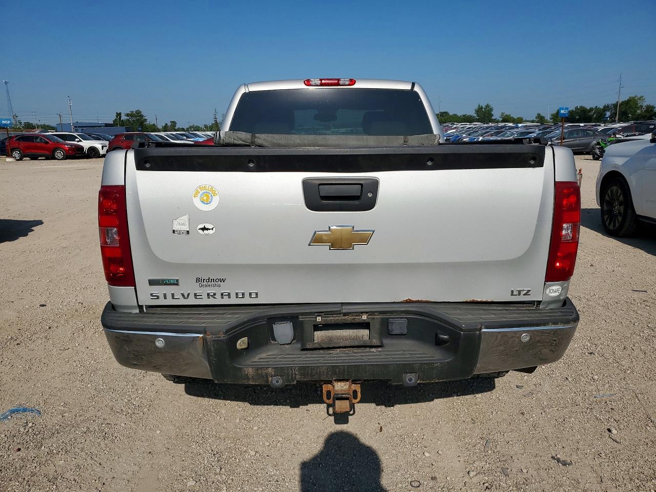 2010 Chevrolet Silverado K1500 Ltz Silver vin: 1GCSKTE33AZ281313