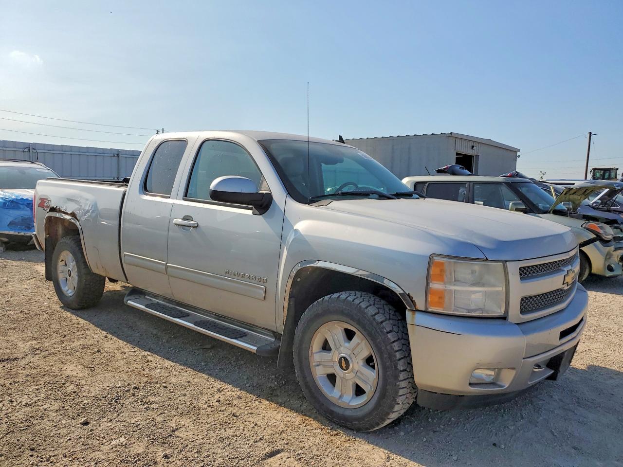 2010 Chevrolet Silverado K1500 Ltz Silver vin: 1GCSKTE33AZ281313