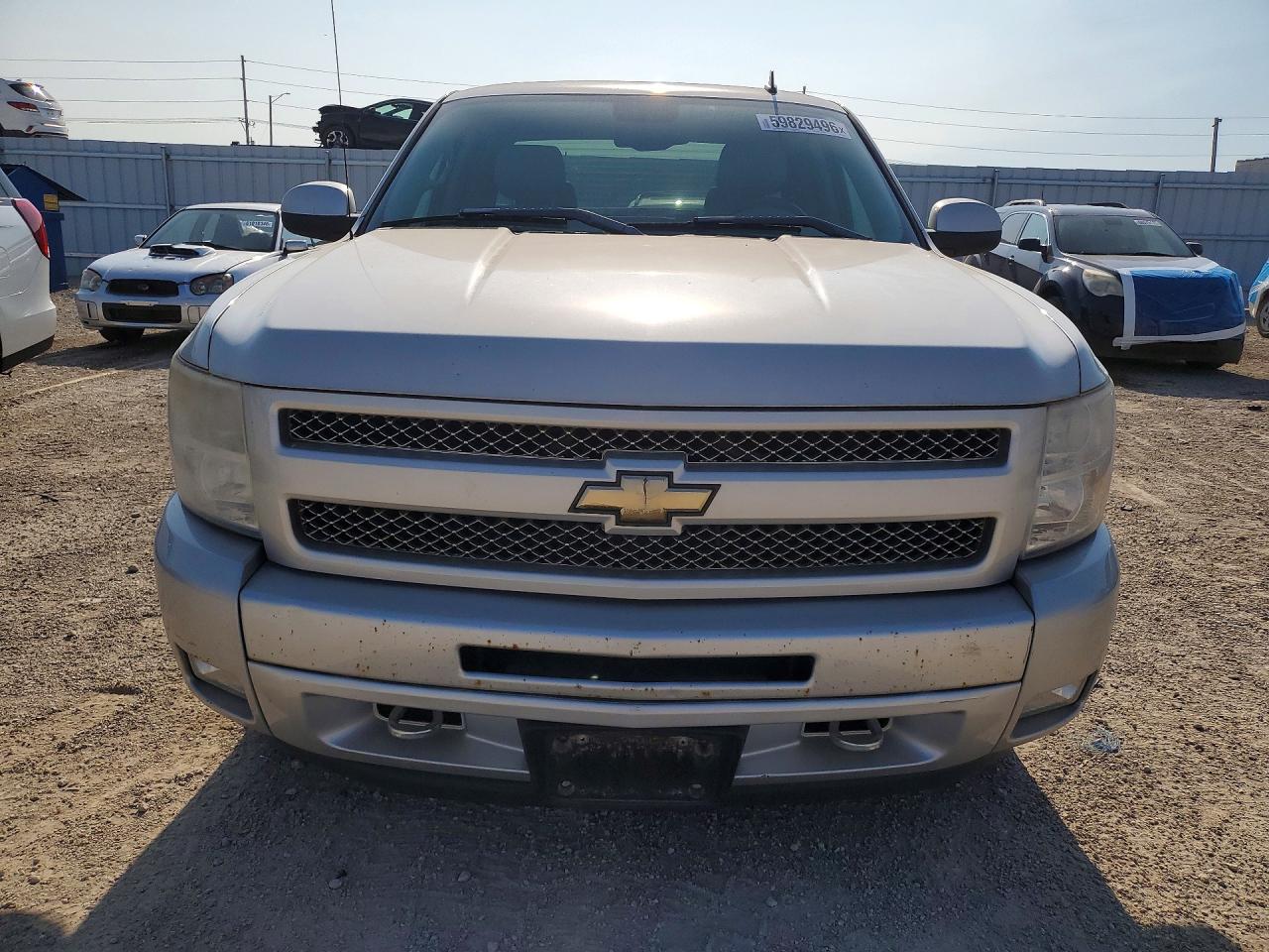 2010 Chevrolet Silverado K1500 Ltz Silver vin: 1GCSKTE33AZ281313