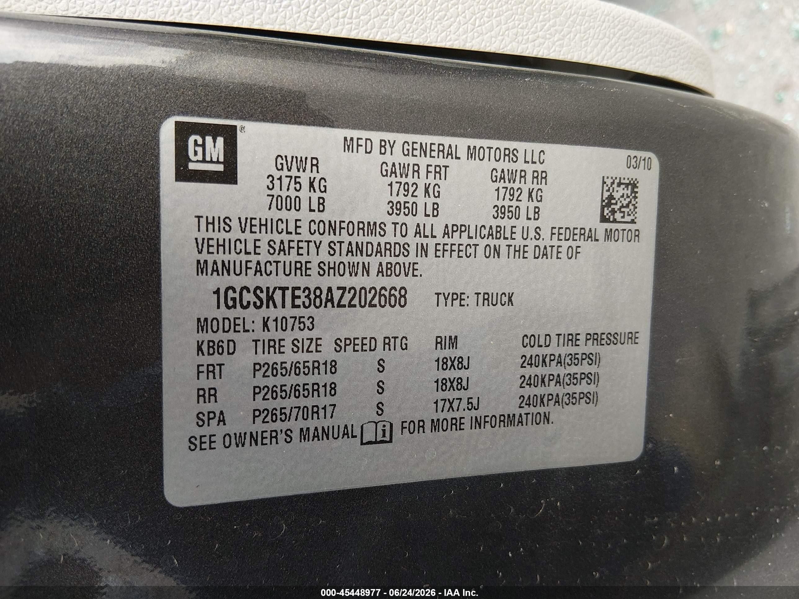 2010 Chevrolet Silverado 1500 Ltz Gold vin: 1GCSKTE38AZ202668