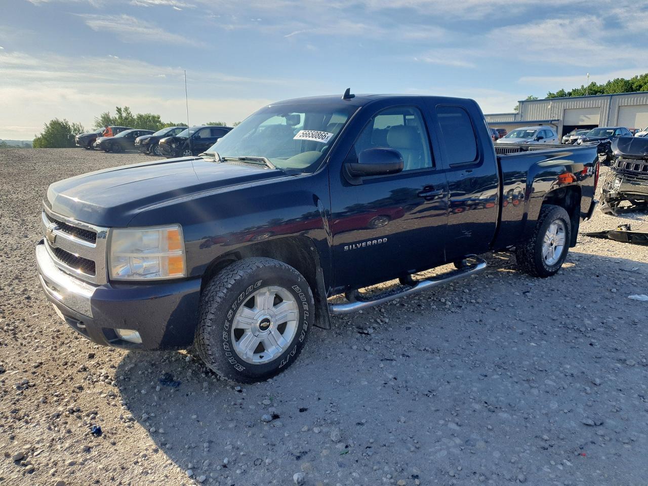 2010 Chevrolet Silverado K1500 Ltz Синий vin: 1GCSKTE38AZ217137