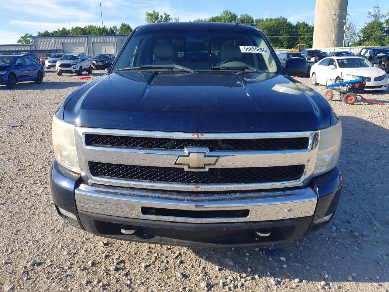 2010 Chevrolet Silverado K1500 Ltz Синий vin: 1GCSKTE38AZ217137