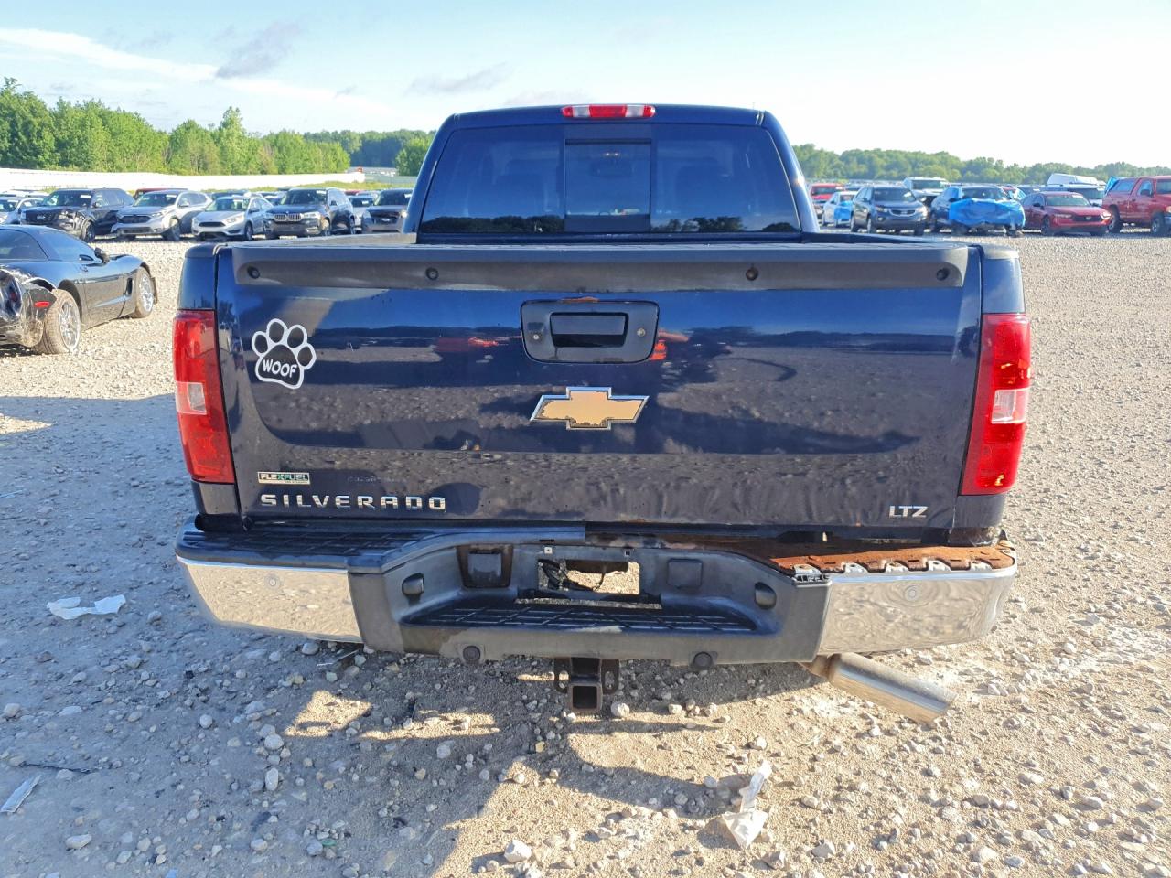 2010 Chevrolet Silverado K1500 Ltz Синий vin: 1GCSKTE38AZ217137