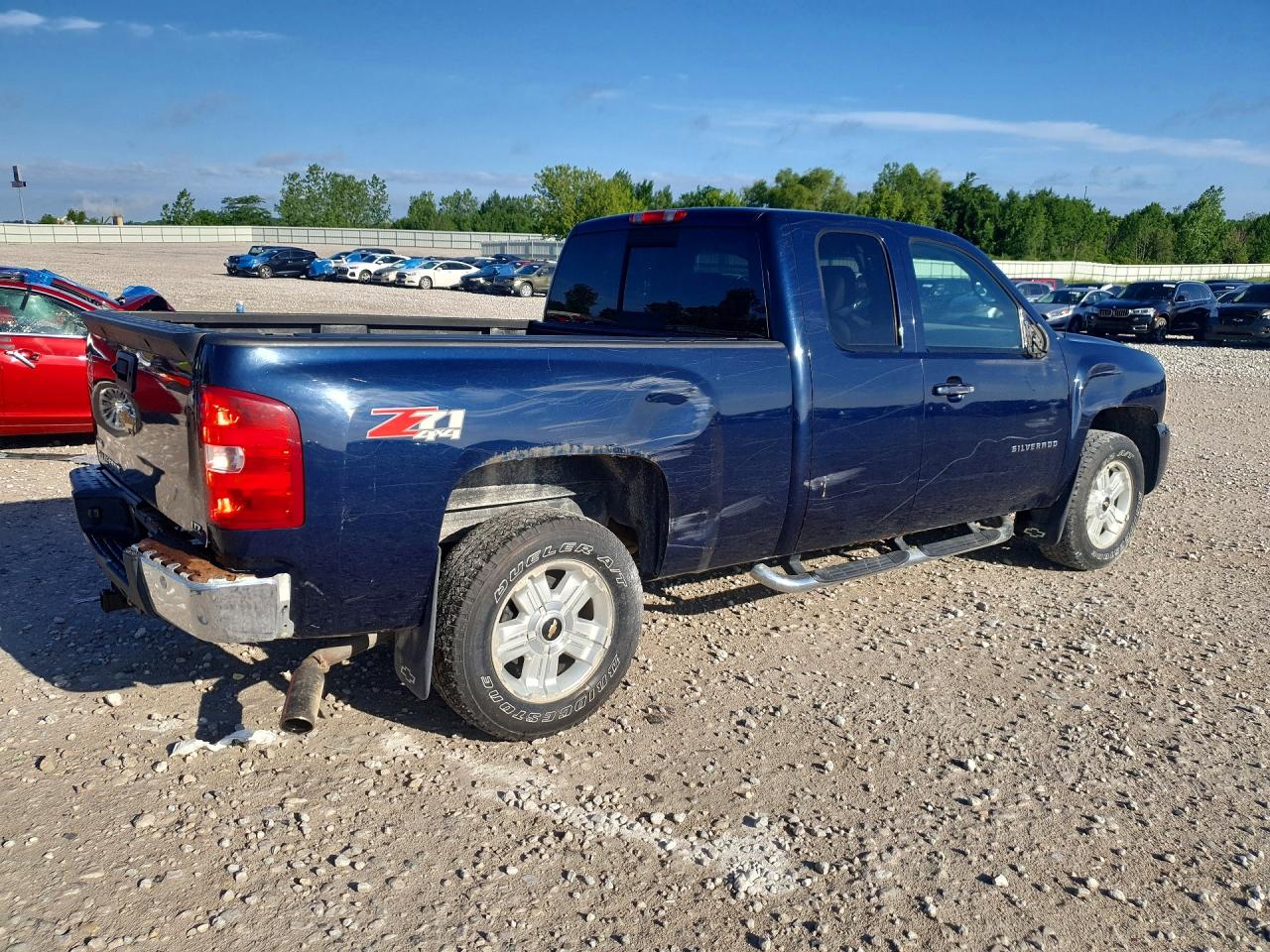 2010 Chevrolet Silverado K1500 Ltz Синий vin: 1GCSKTE38AZ217137
