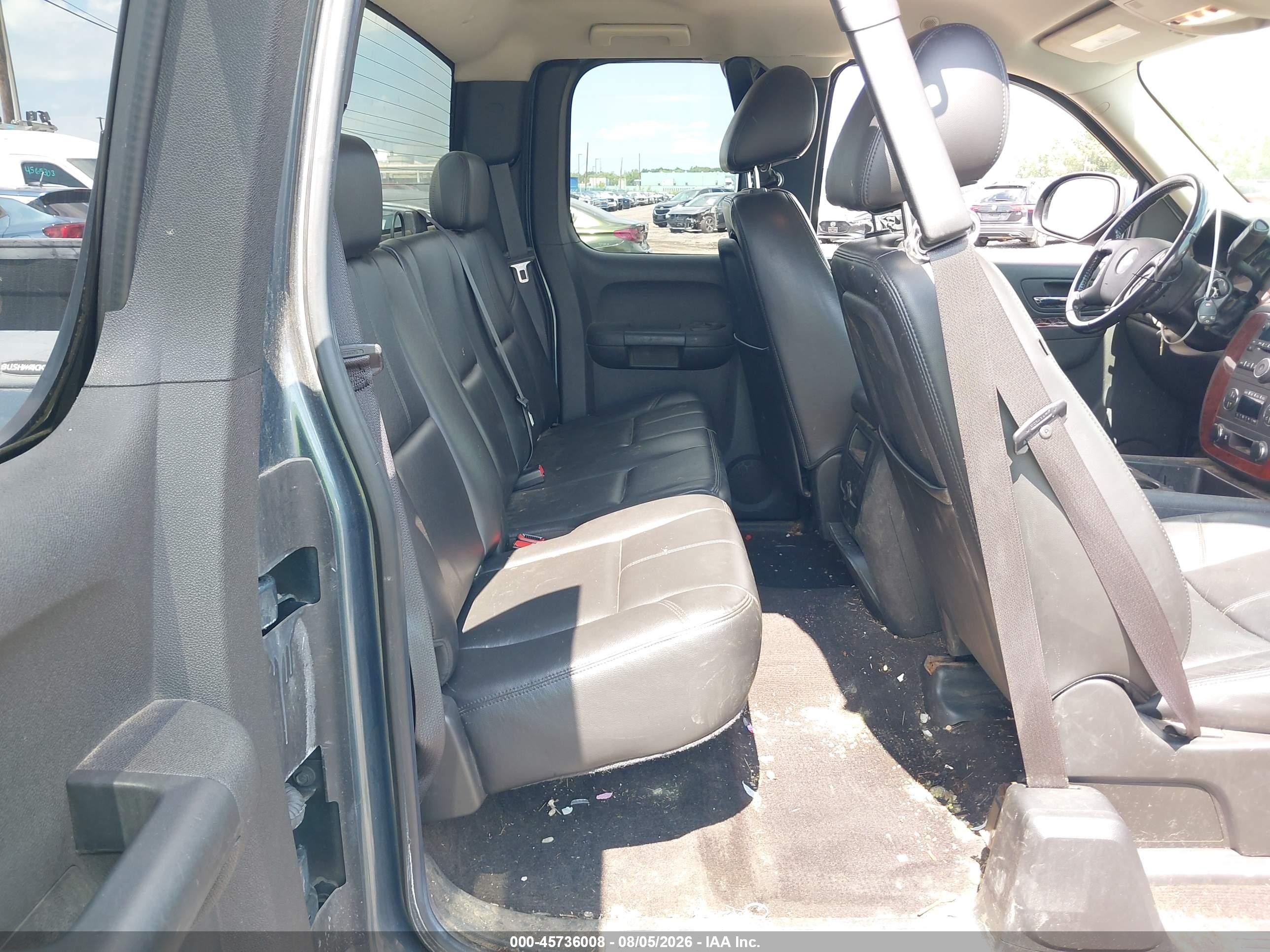 2010 Chevrolet Silverado 1500 Ltz Blue vin: 1GCSKTE3XAZ277162
