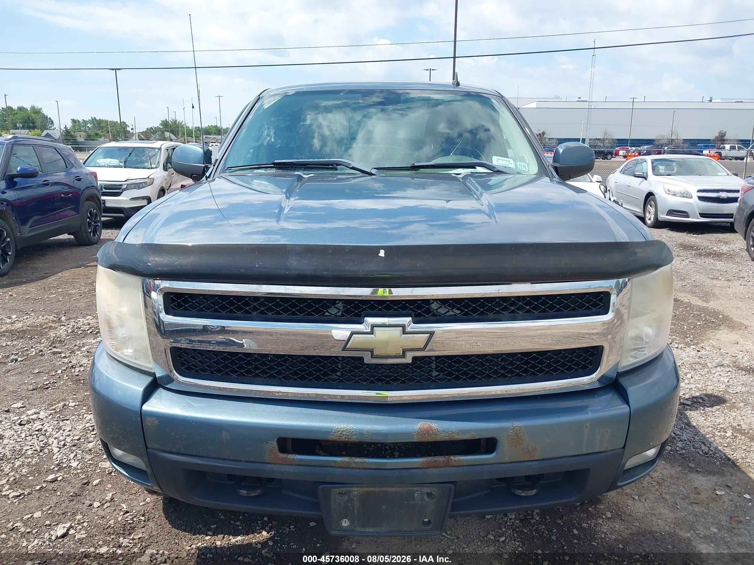 2010 Chevrolet Silverado 1500 Ltz Blue vin: 1GCSKTE3XAZ277162